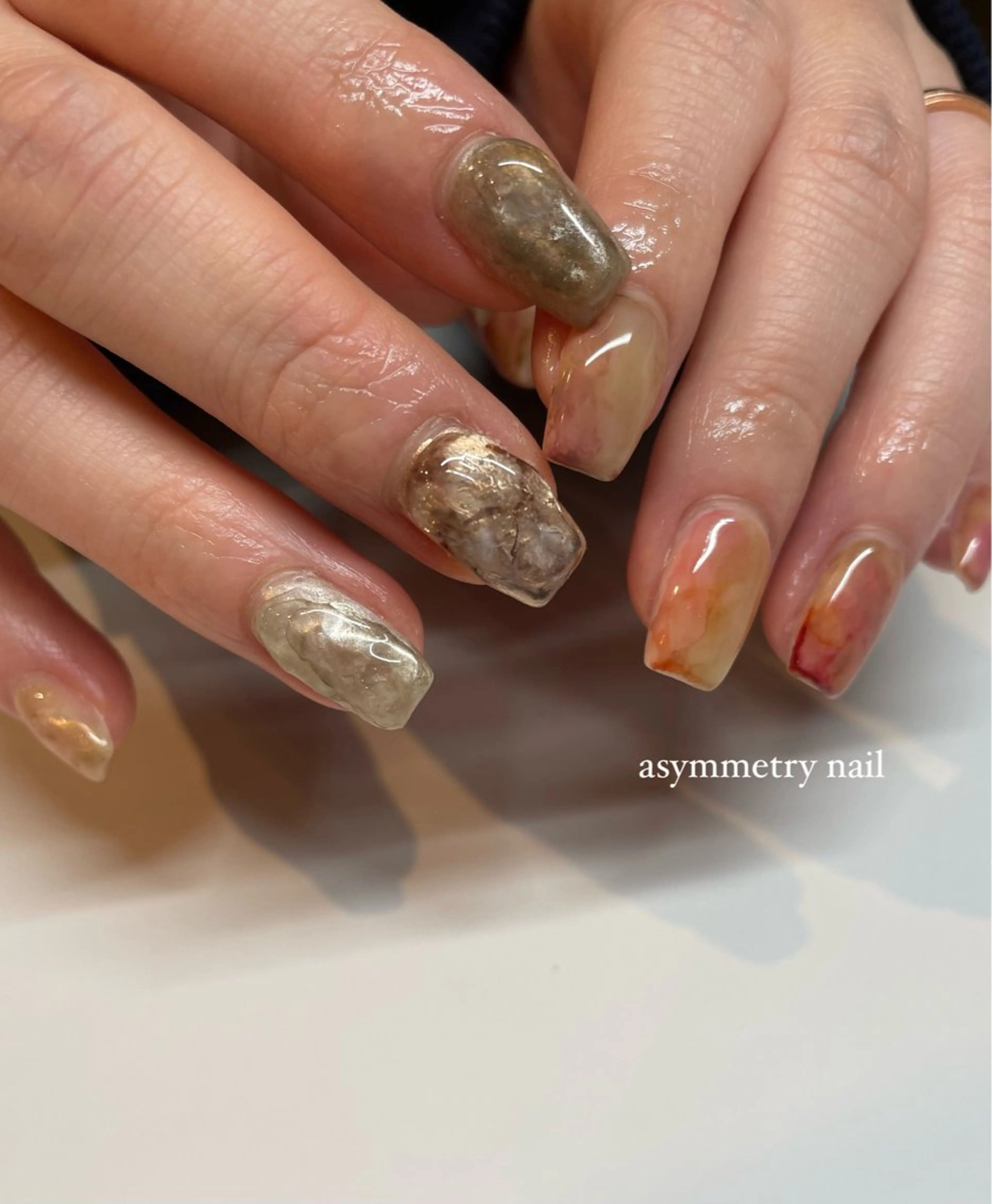 ネイル ニュアンスネイル Manon Yuiのネイルデザイン