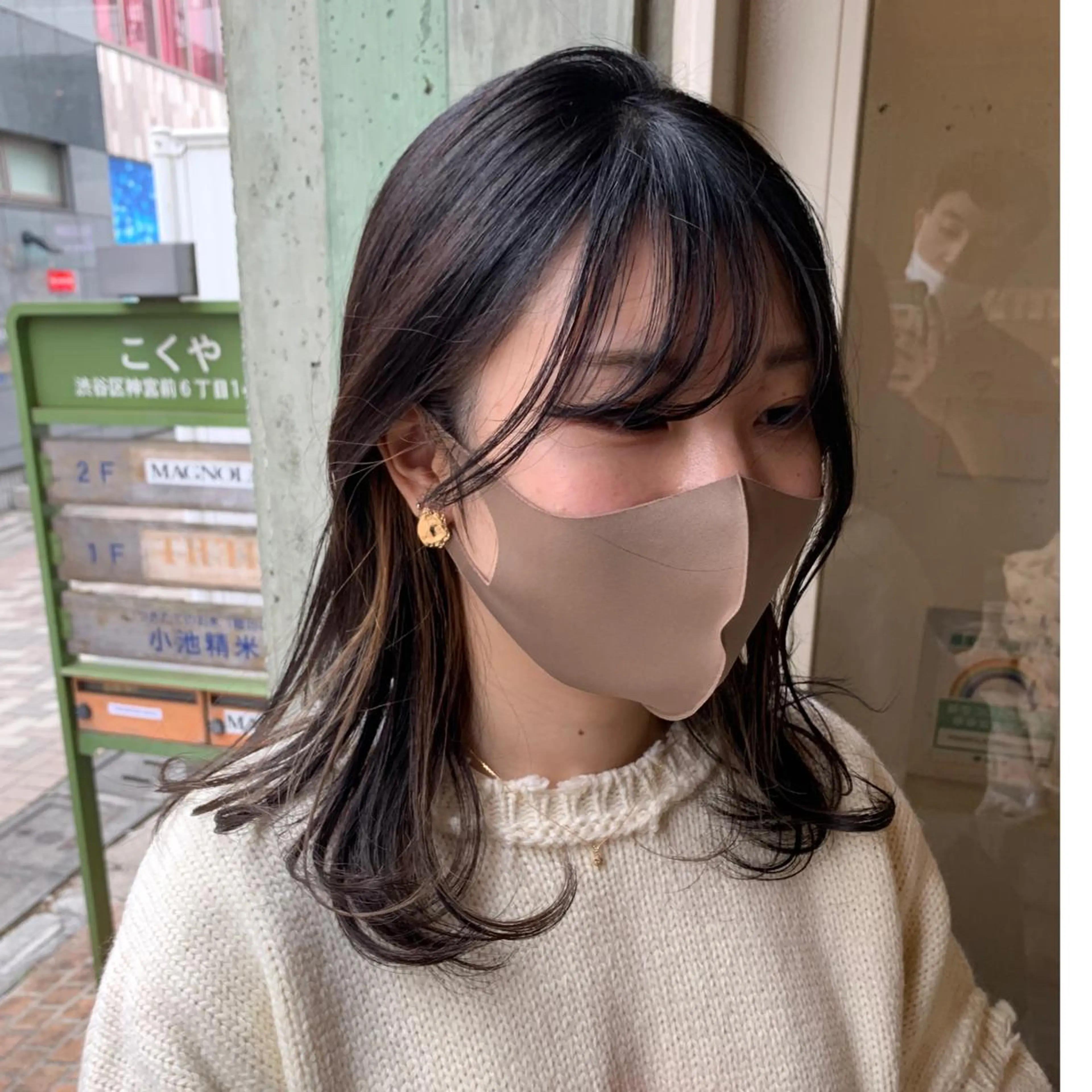 ミディアム カラー ブリーチ イヤリングカラー スパイキーショート/ メンズヘア/hugeのヘアスタイル