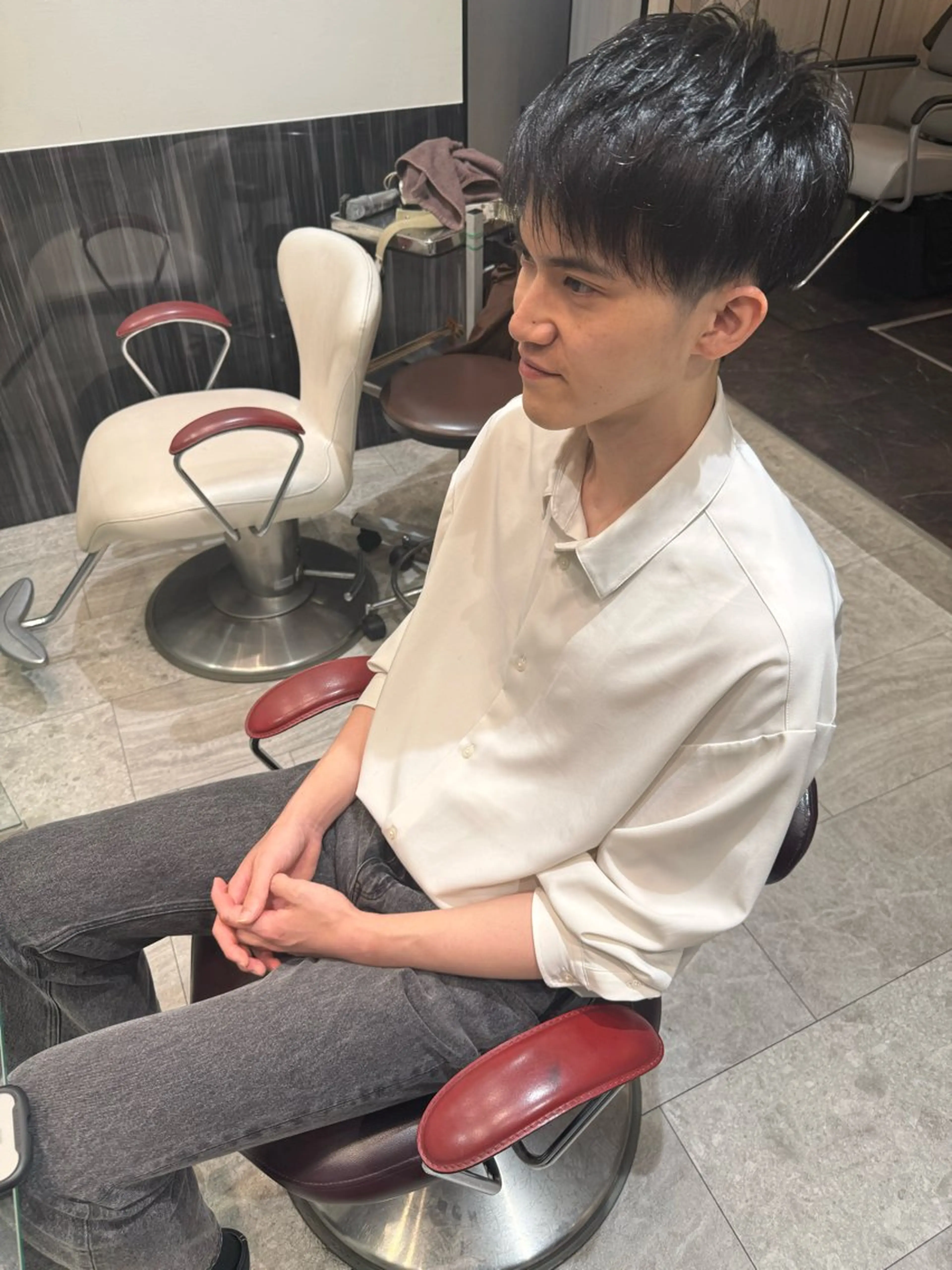 メンズ カット ヘアセット ✨上村 潤平✨メンズヘア✨のヘアスタイル