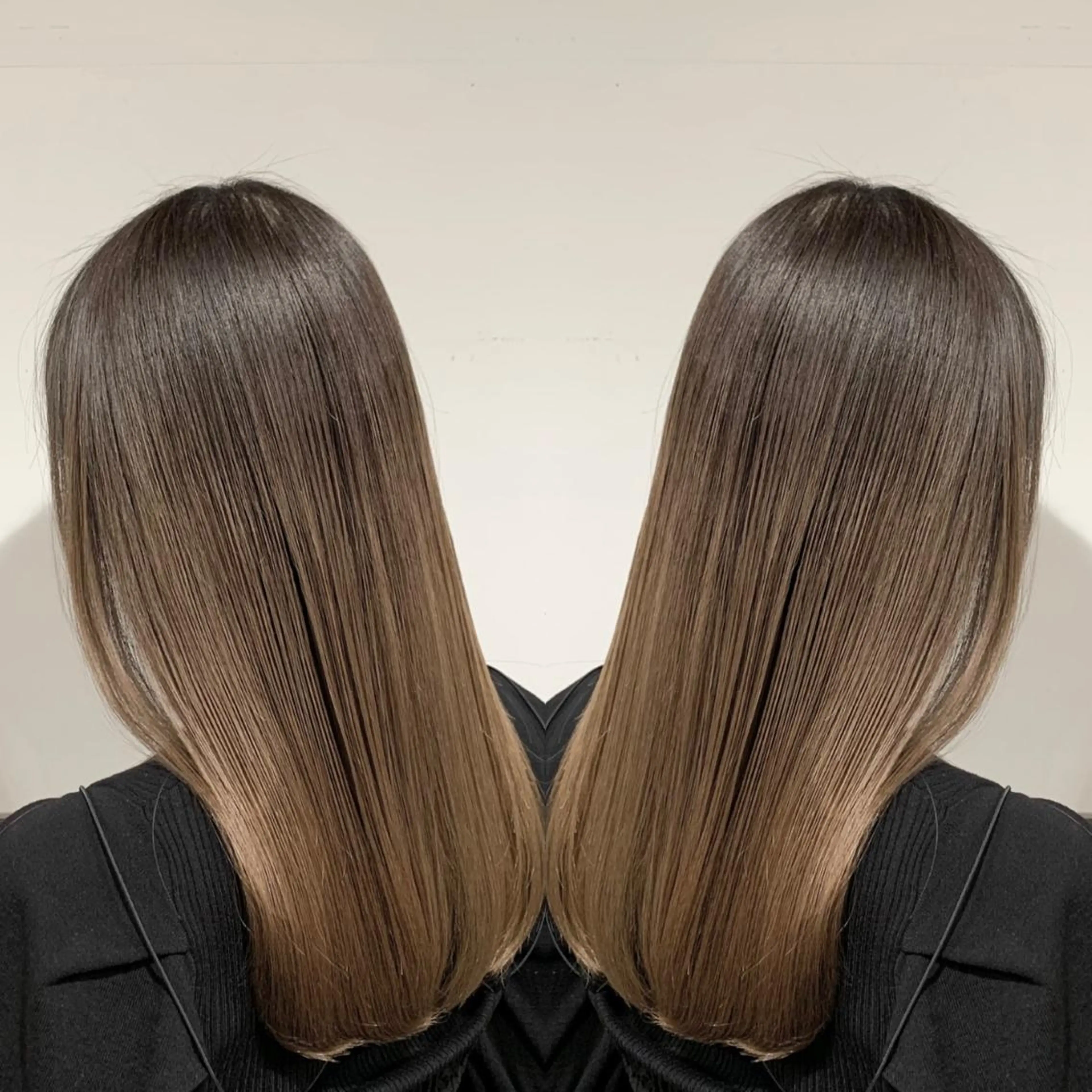 セミロング カラー ヘアアレンジ カット 縮毛矯正 トリートメント 髪質改善/縮毛矯正 ボブ/Ryuseiのヘアスタイル