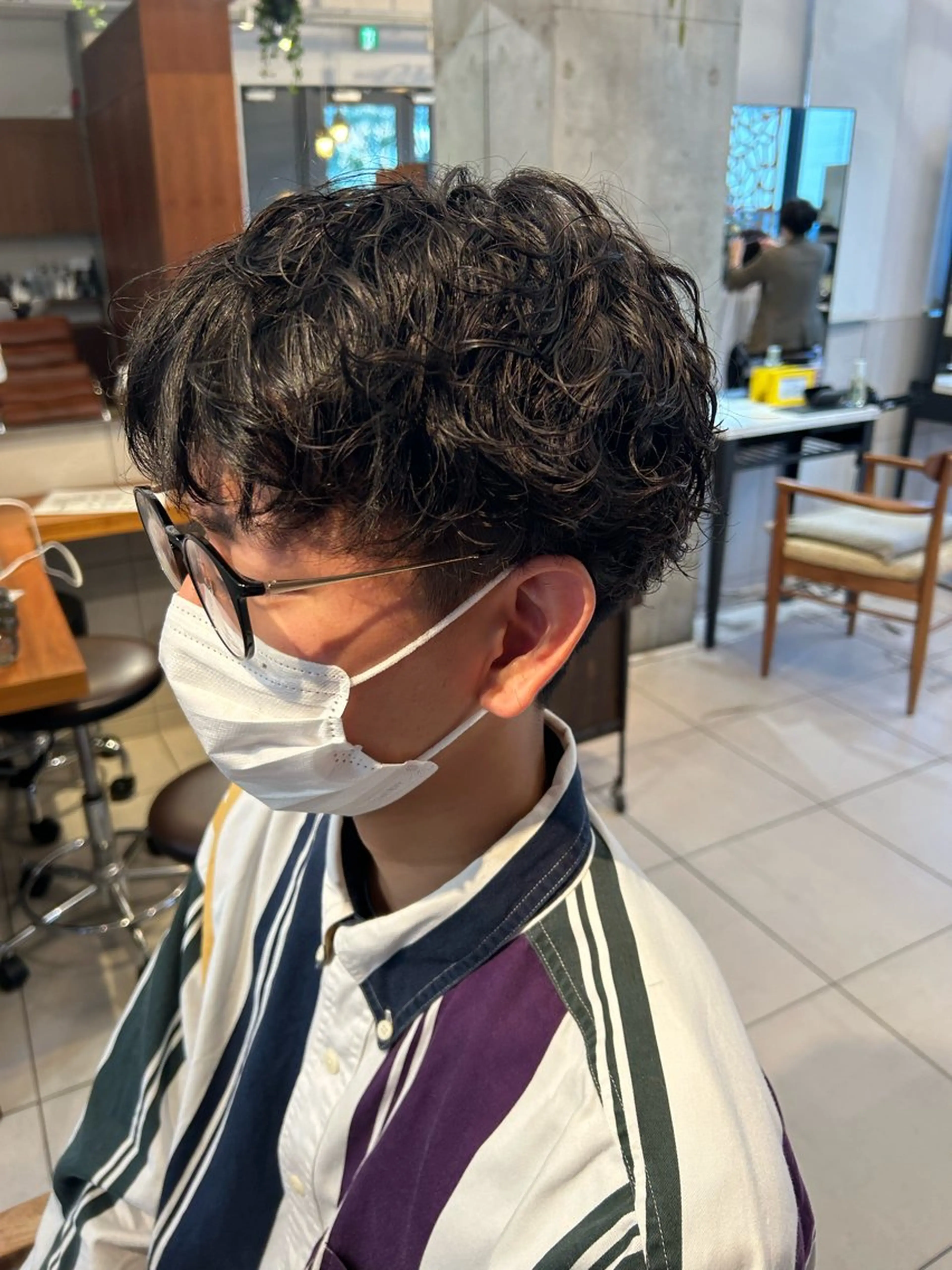 ショート パーマ カット パーマ 艶カラー/耳つぼ/ 渡辺奈緒のその他イメージ