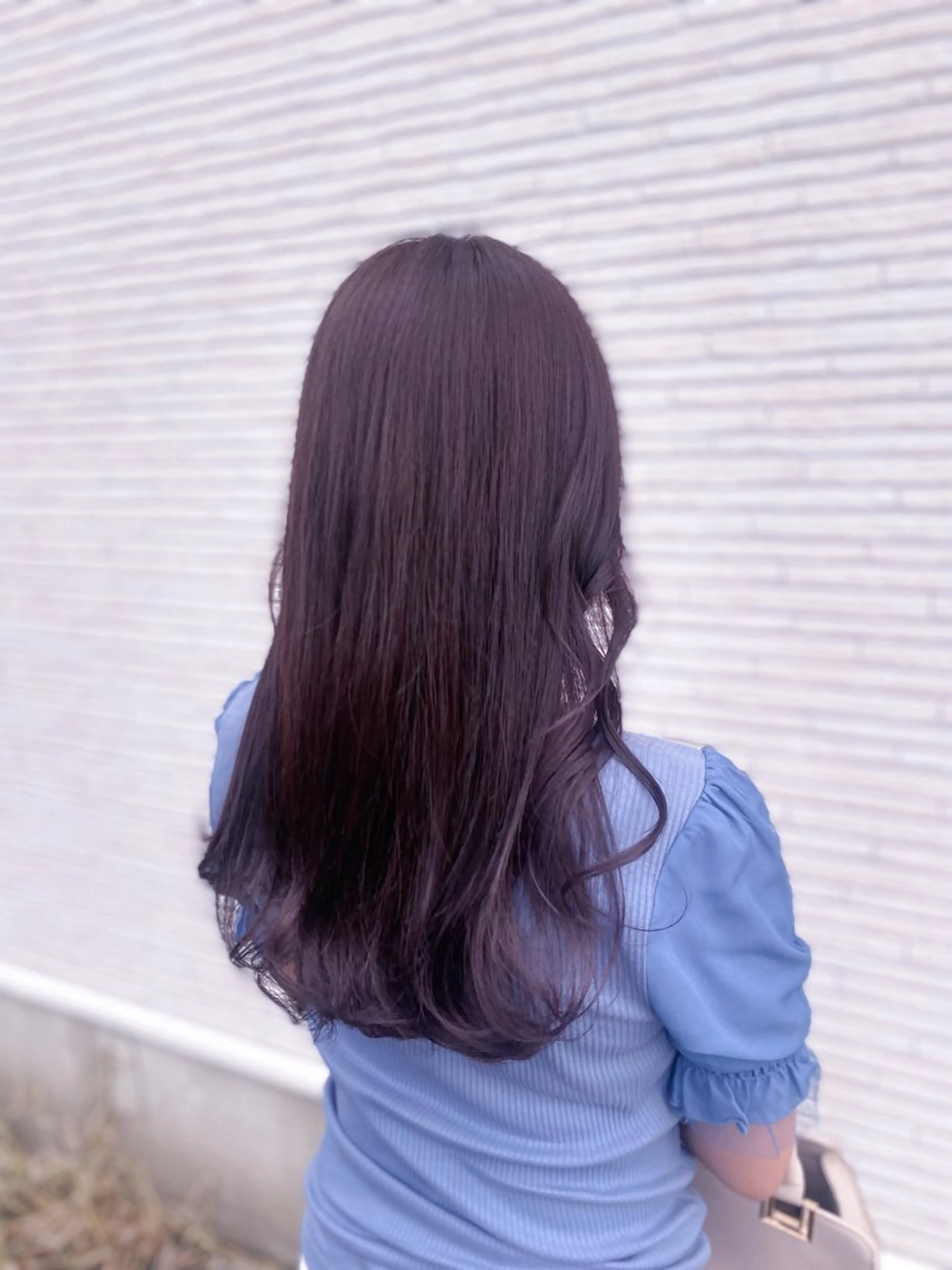 セミロング カット ヘアカラー 美容室Limb所属・髪質改善/縮毛/小林 水葵のヘアスタイル