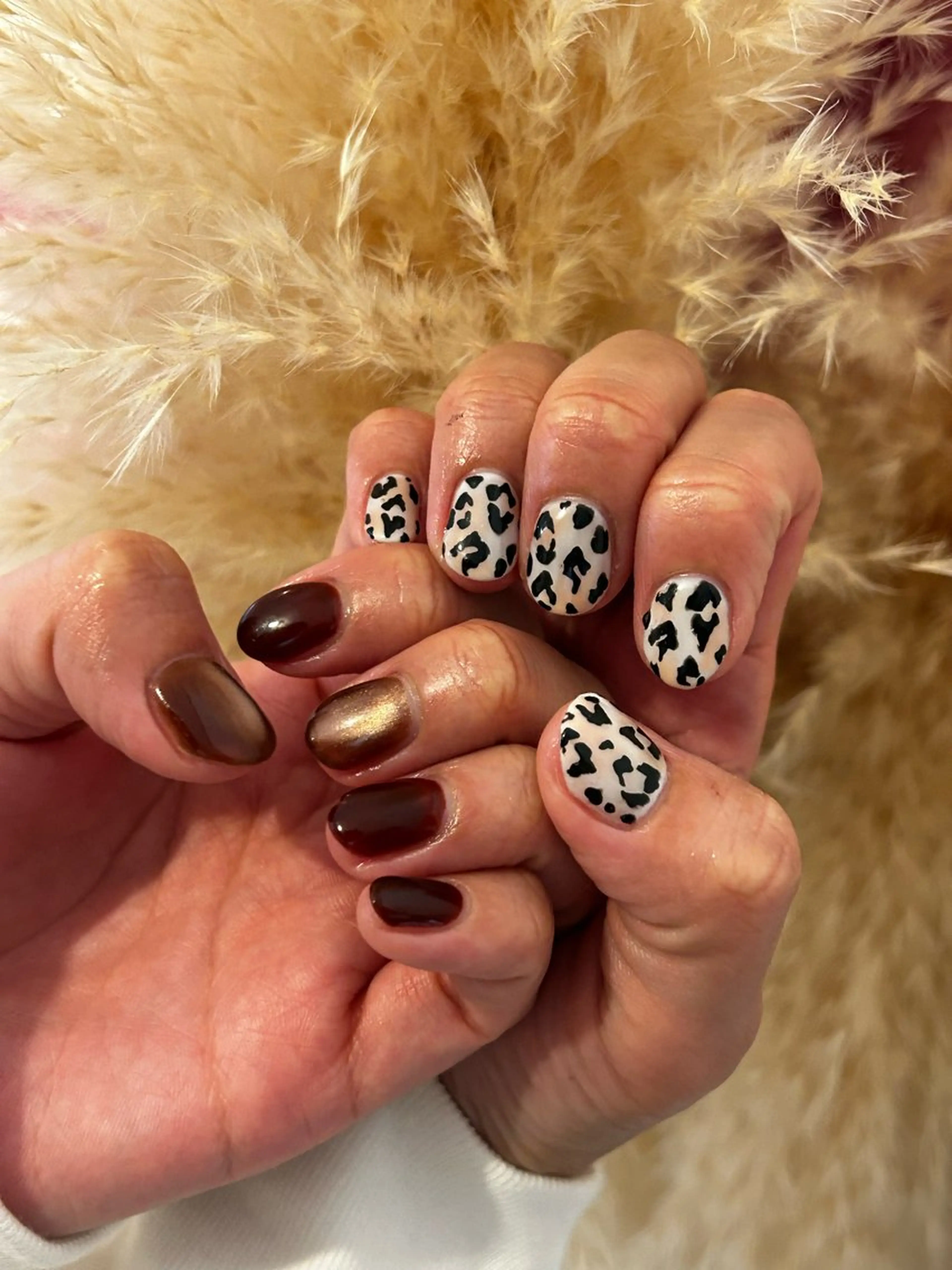 ショート ハンドネイル mou mou nailのネイルデザイン