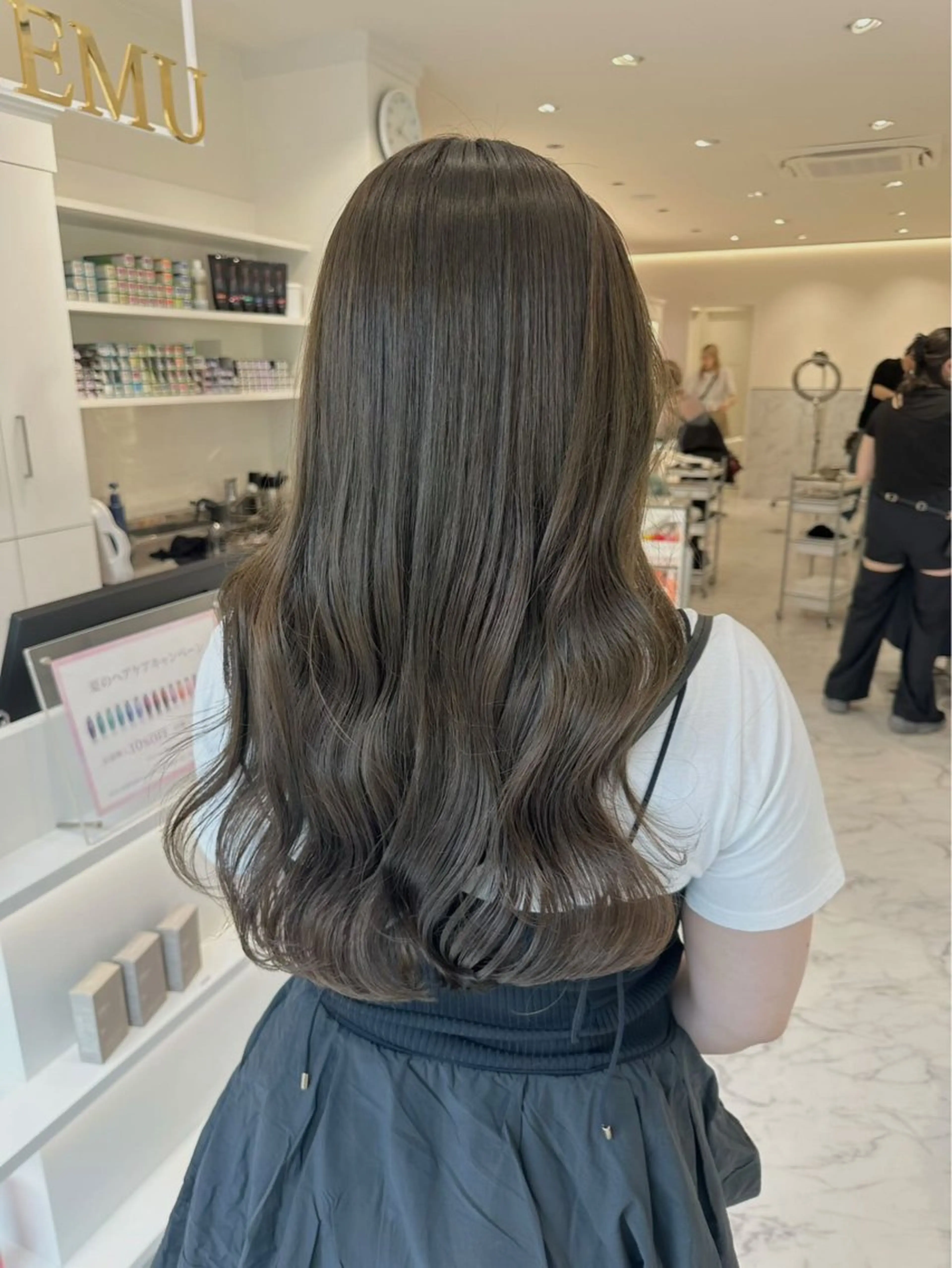 ロング カラー ヘアカラー ParveMix🍀 藤原愛未のヘアスタイル