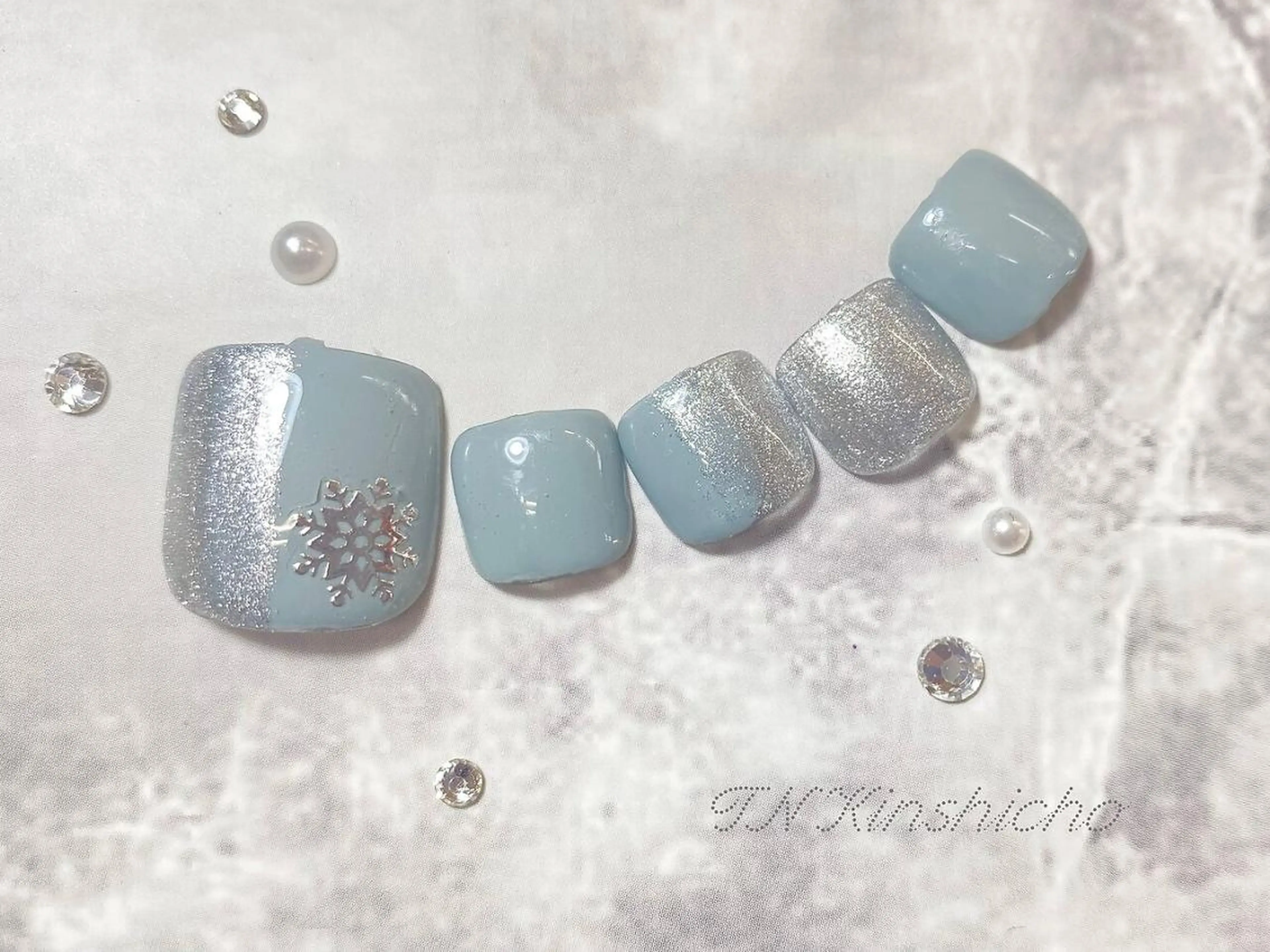 ネイル アートネイル 長さ出し ジェルネイル ハードジェル スカルプネイル 林 菜月のネイルデザイン