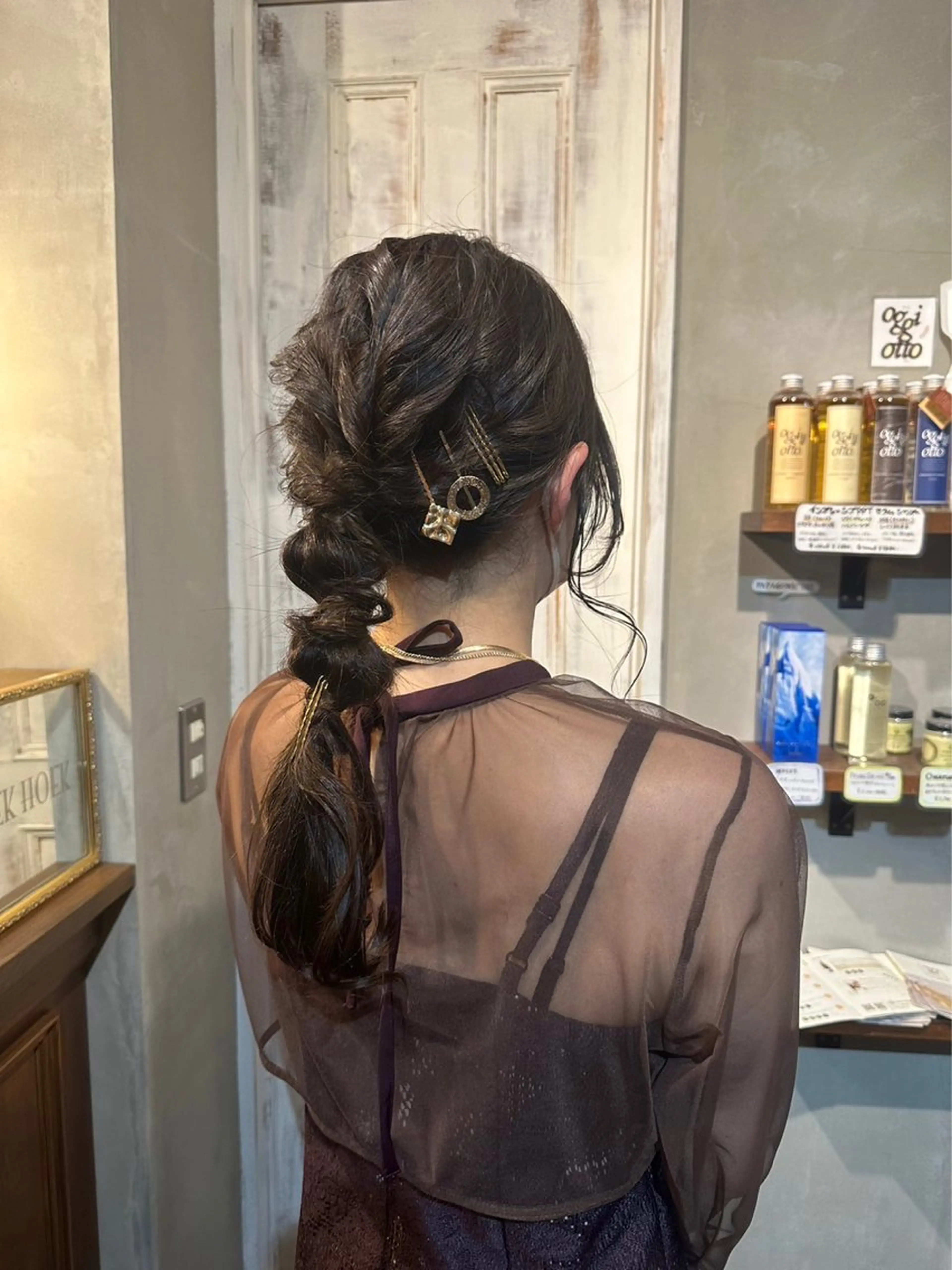 ロング ヘアアレンジ むらたねね🌻 スタイリストのヘアスタイル