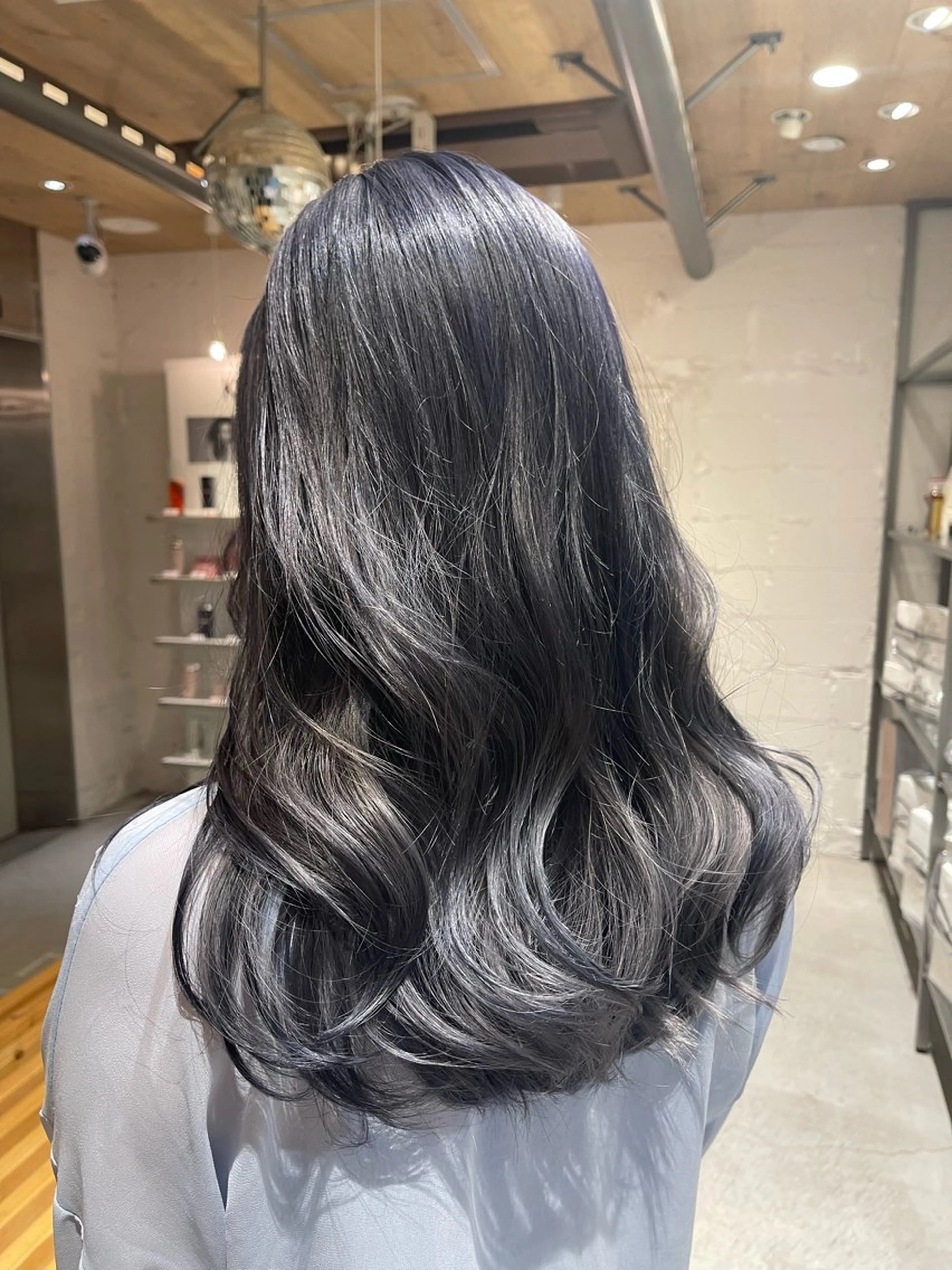 ロング カラー nameless miichiのヘアスタイル