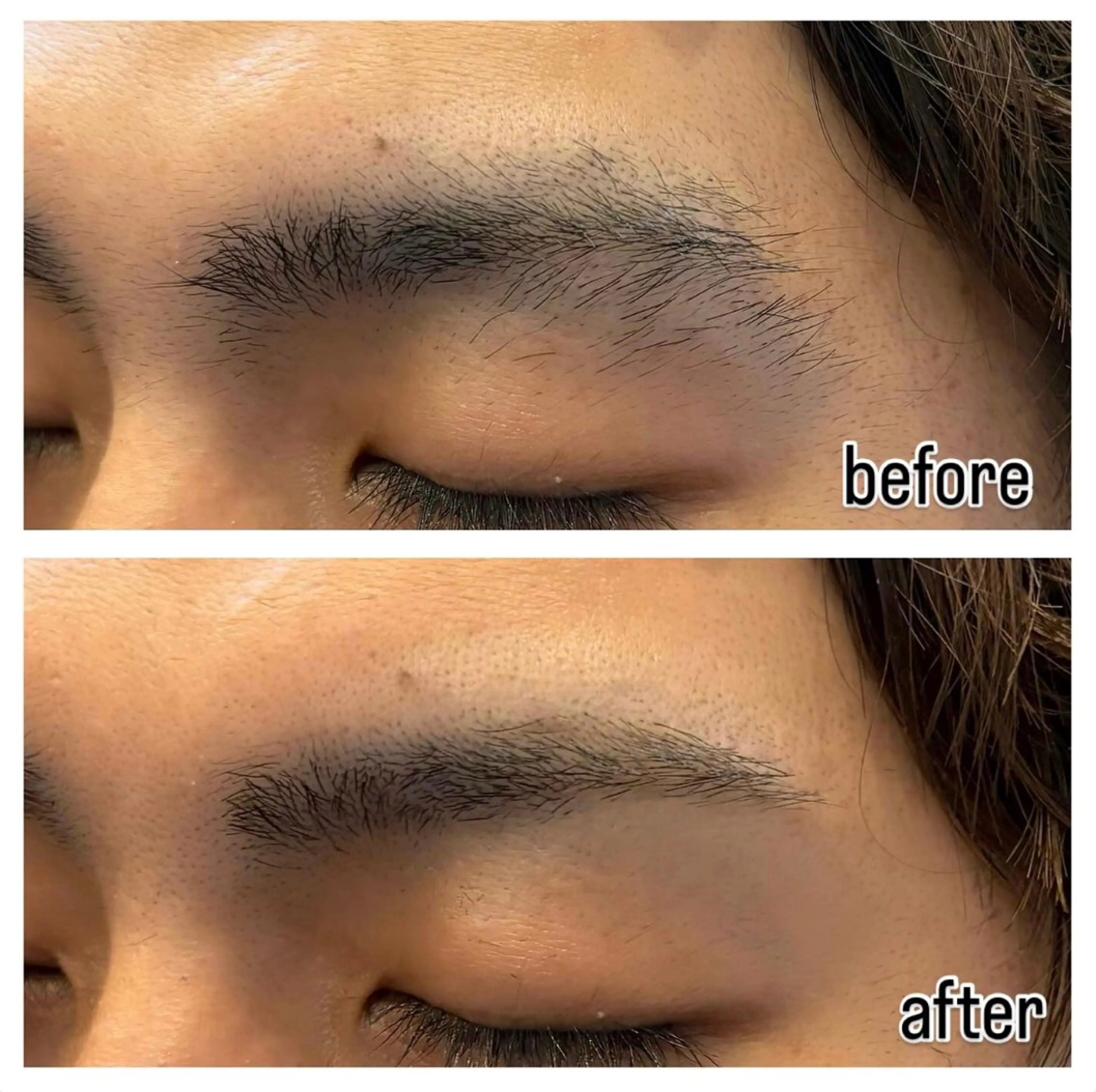 アイブロウシートワックスの写真