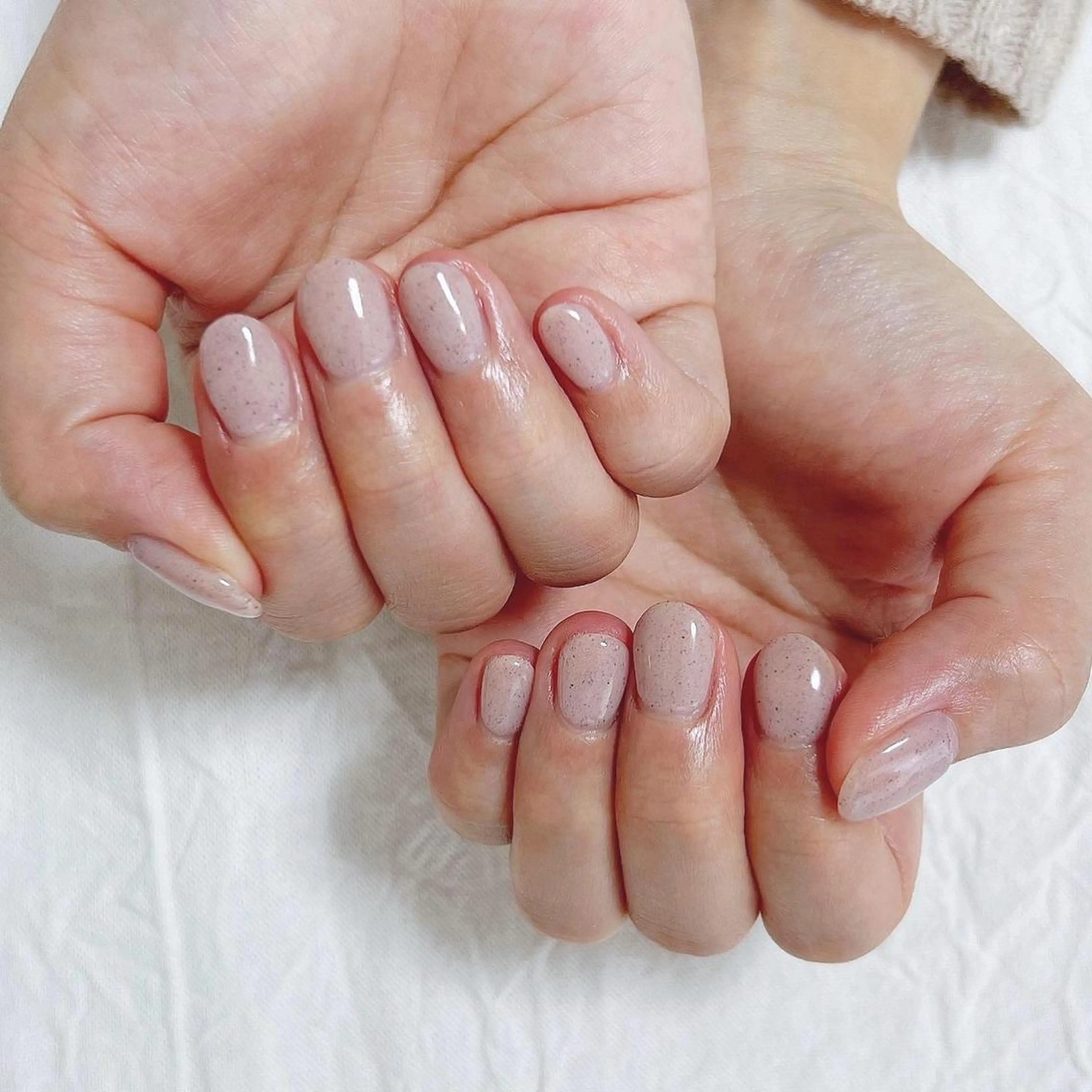 ネイル ジェルネイル ニュアンスネイル ワンカラーネイル シンプルネイル ハンドネイル peaberry nailのネイルデザイン