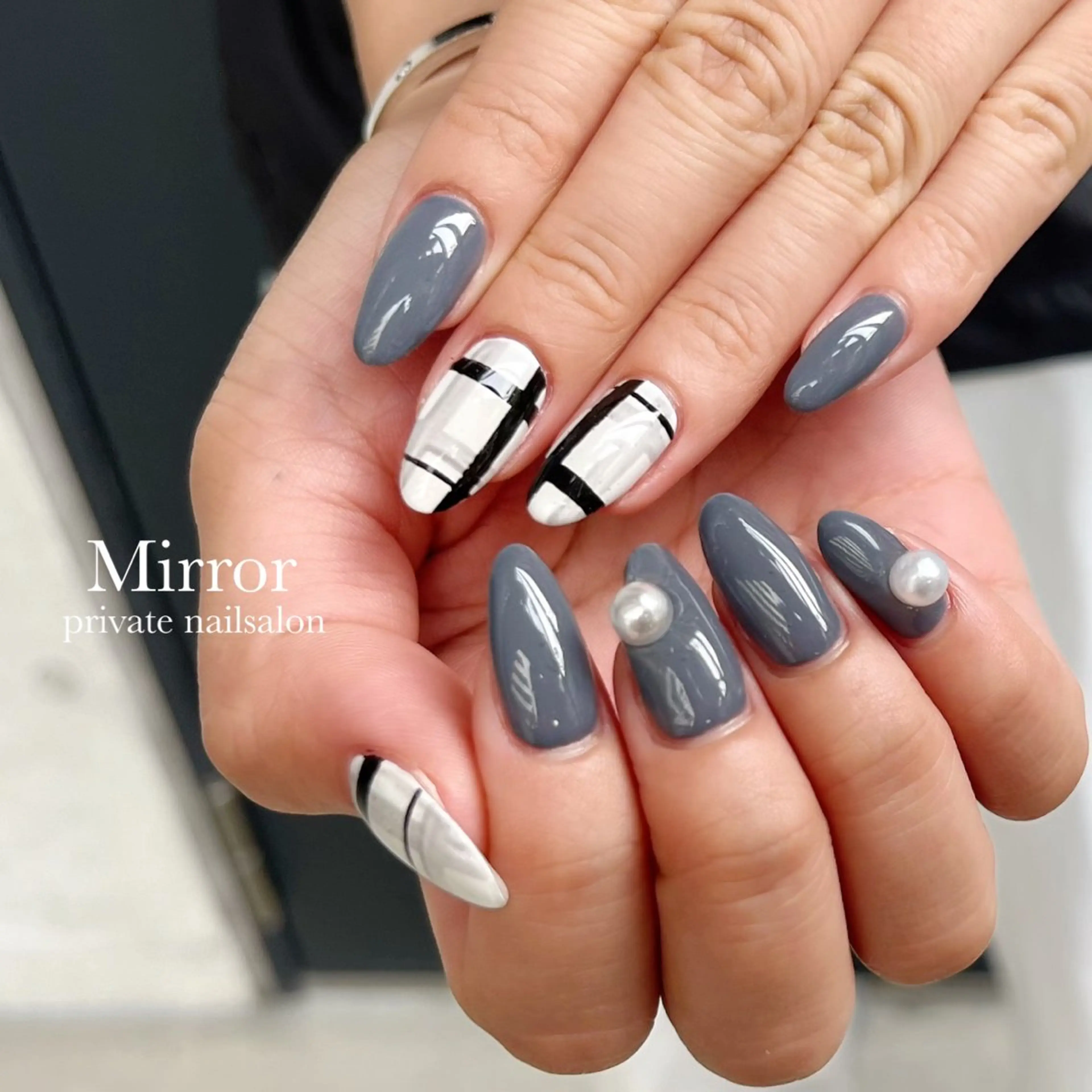 ネイル ハンドネイル nailsalon Mirrorのネイルデザイン