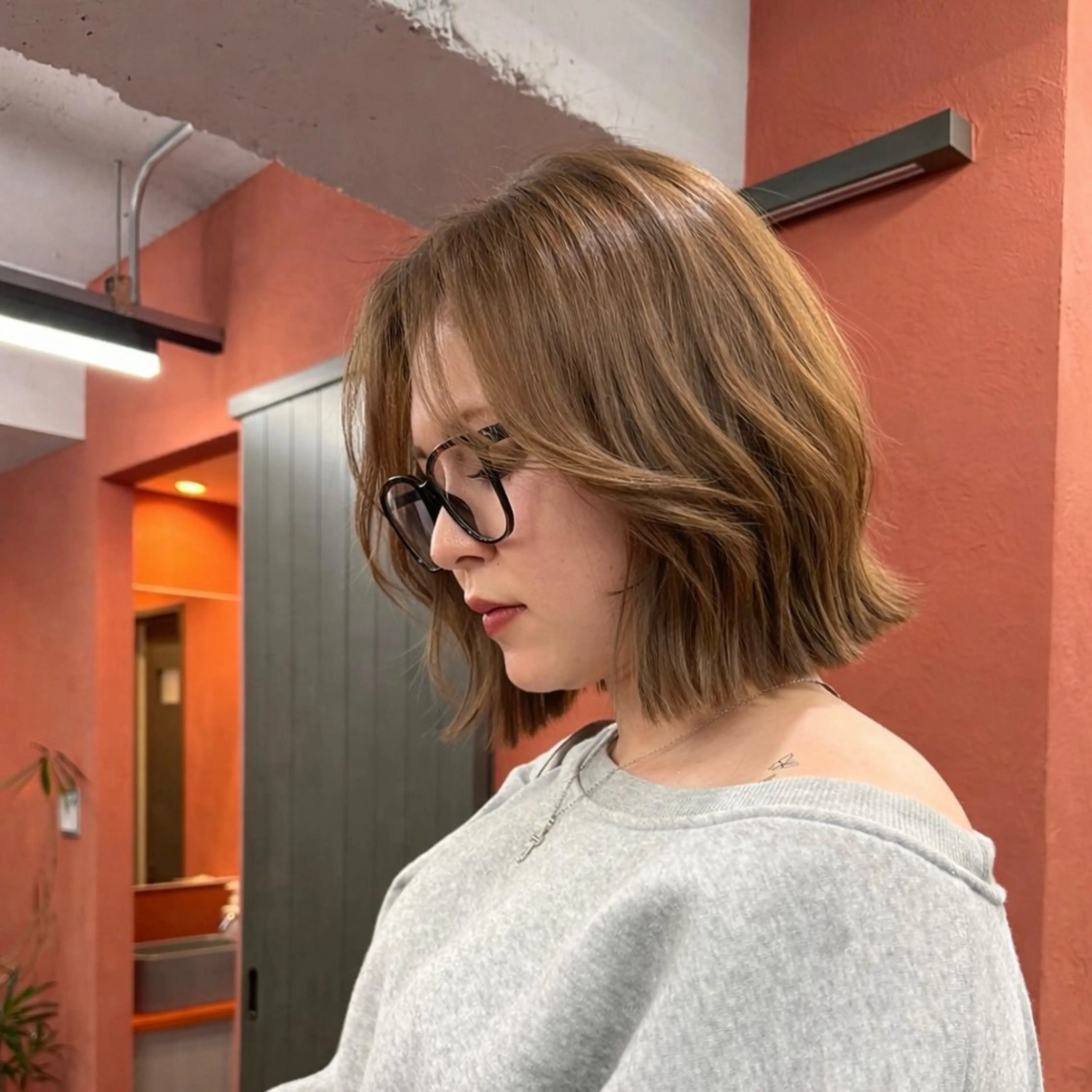 カット+ブリーチ無しダブルカラー🌟の写真