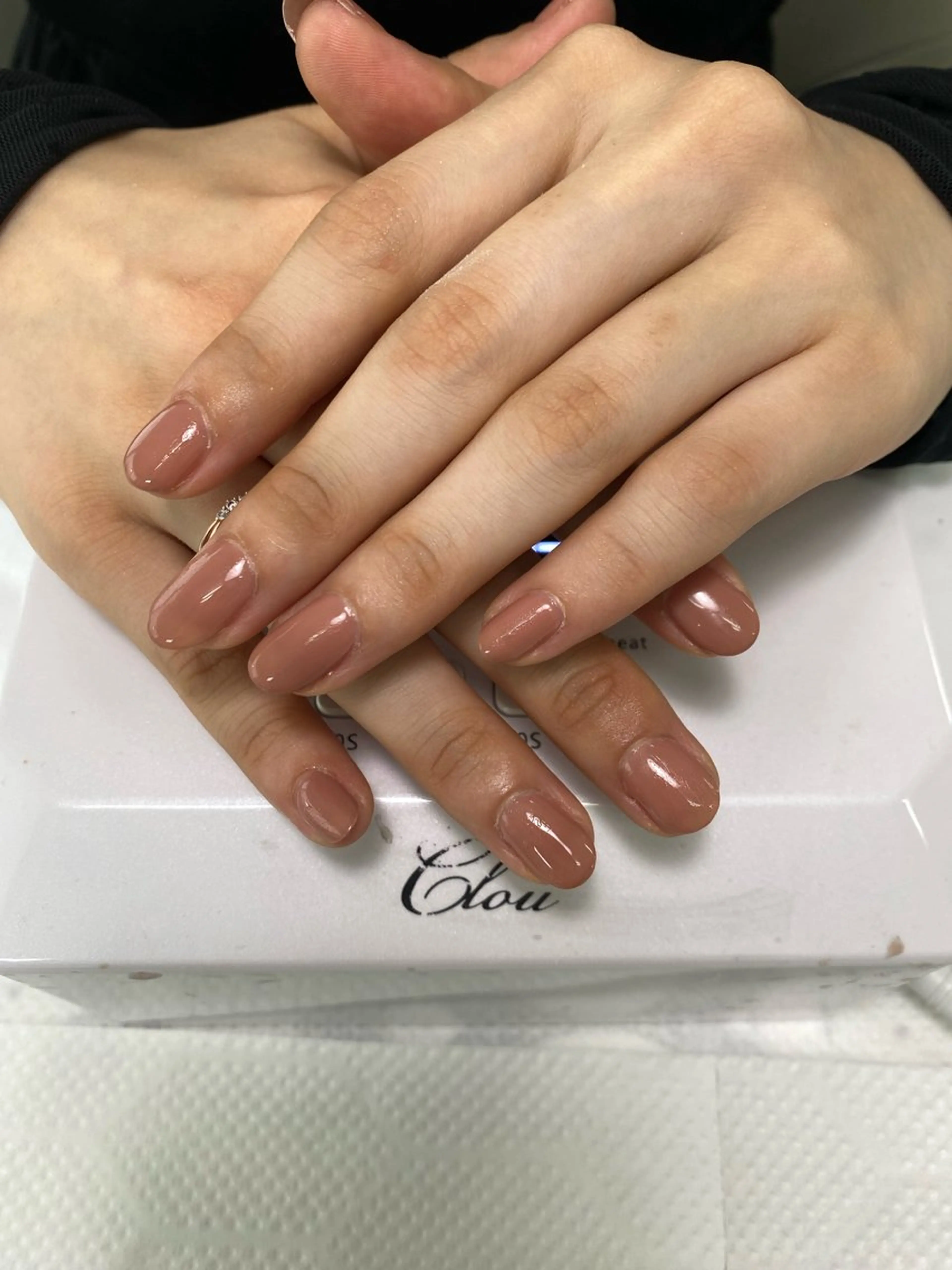 ネイル ワンカラーネイル T. Kurumiのネイルデザイン