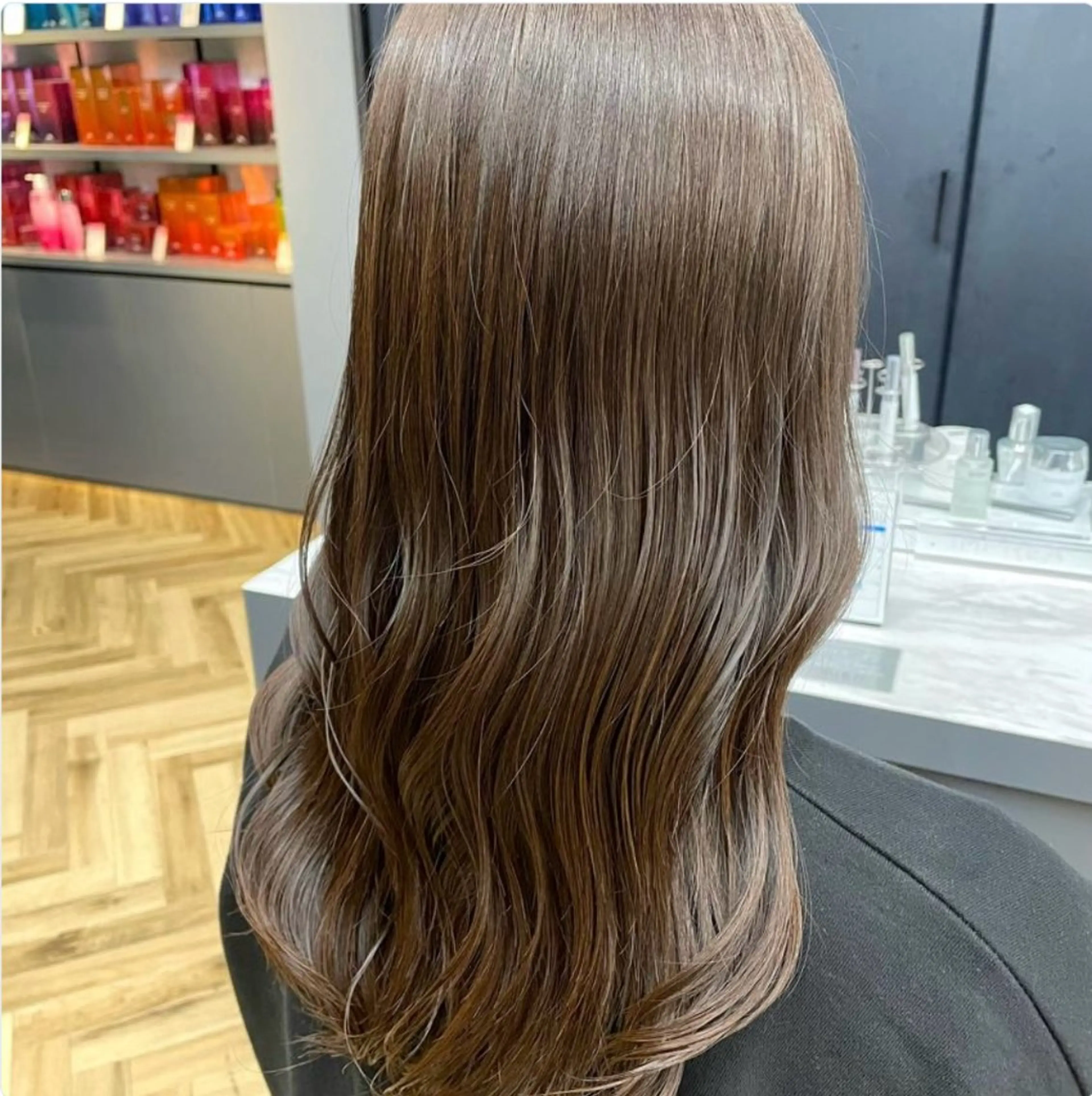 カラー GIEN Nu+ 中谷 翔のヘアスタイル