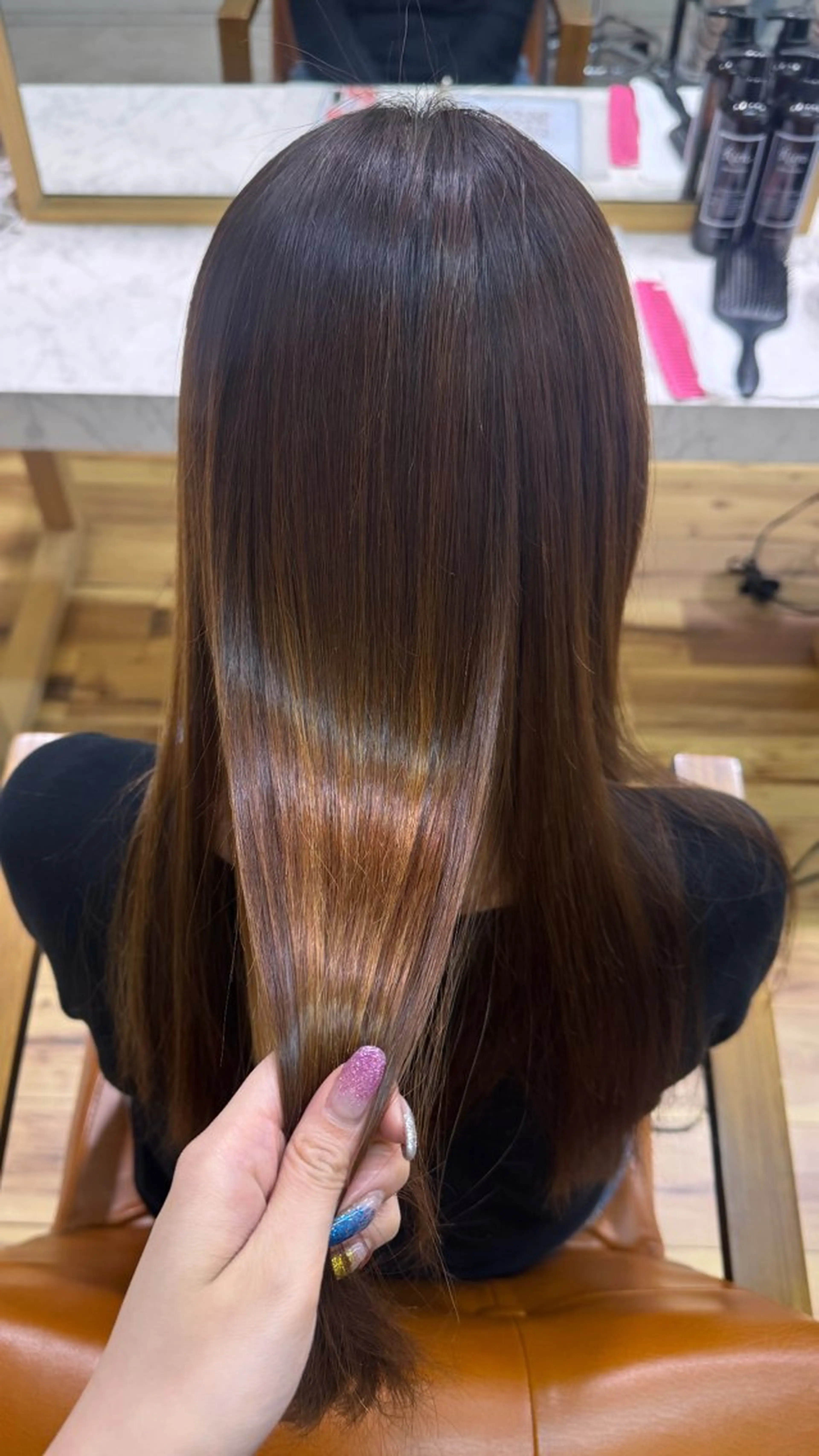 🩶モデル特別価格🩶縮毛矯正(全頭) ＋ 1stepトリートメントの写真