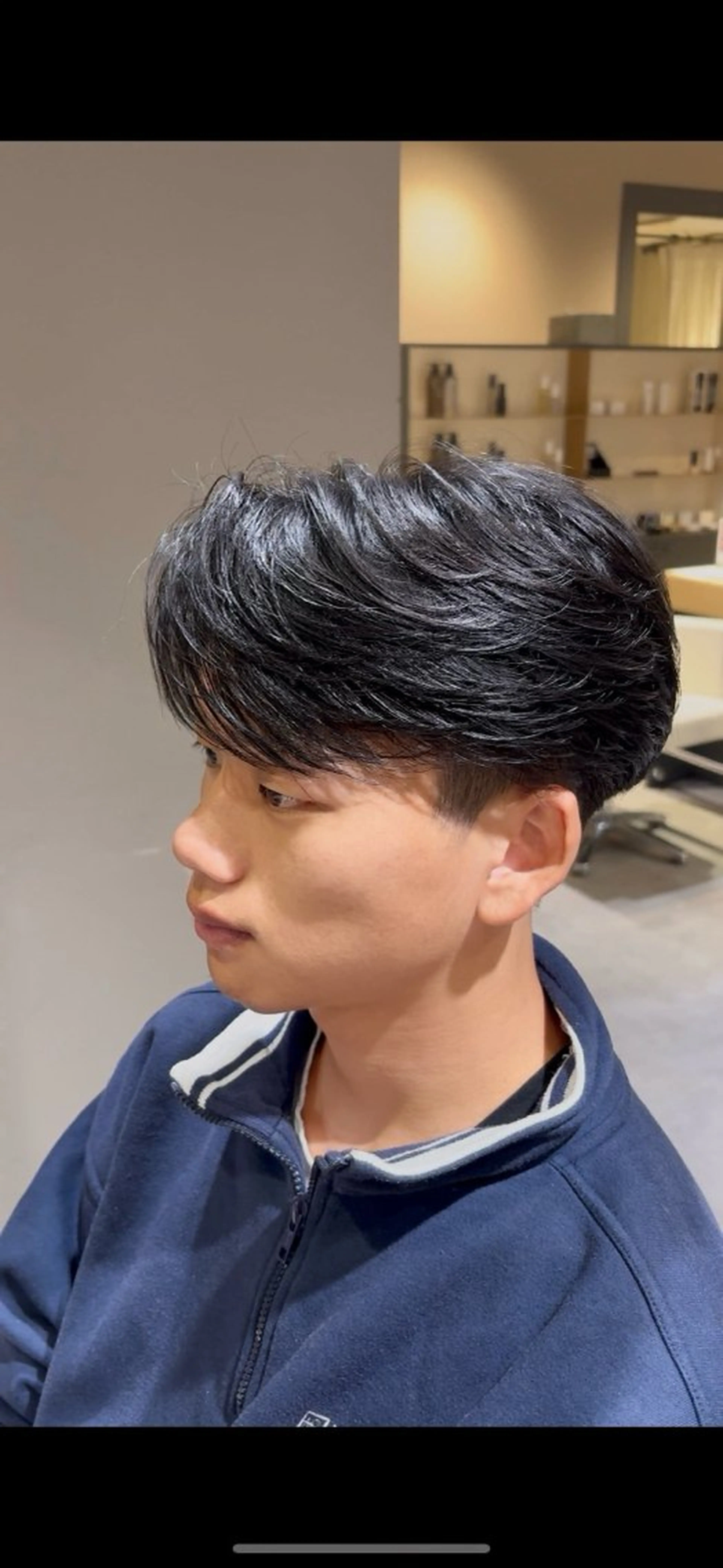 パーマ メンズ カット パーマ 森野啓斗/メンズ/ 韓国系🇰🇷のヘアスタイル