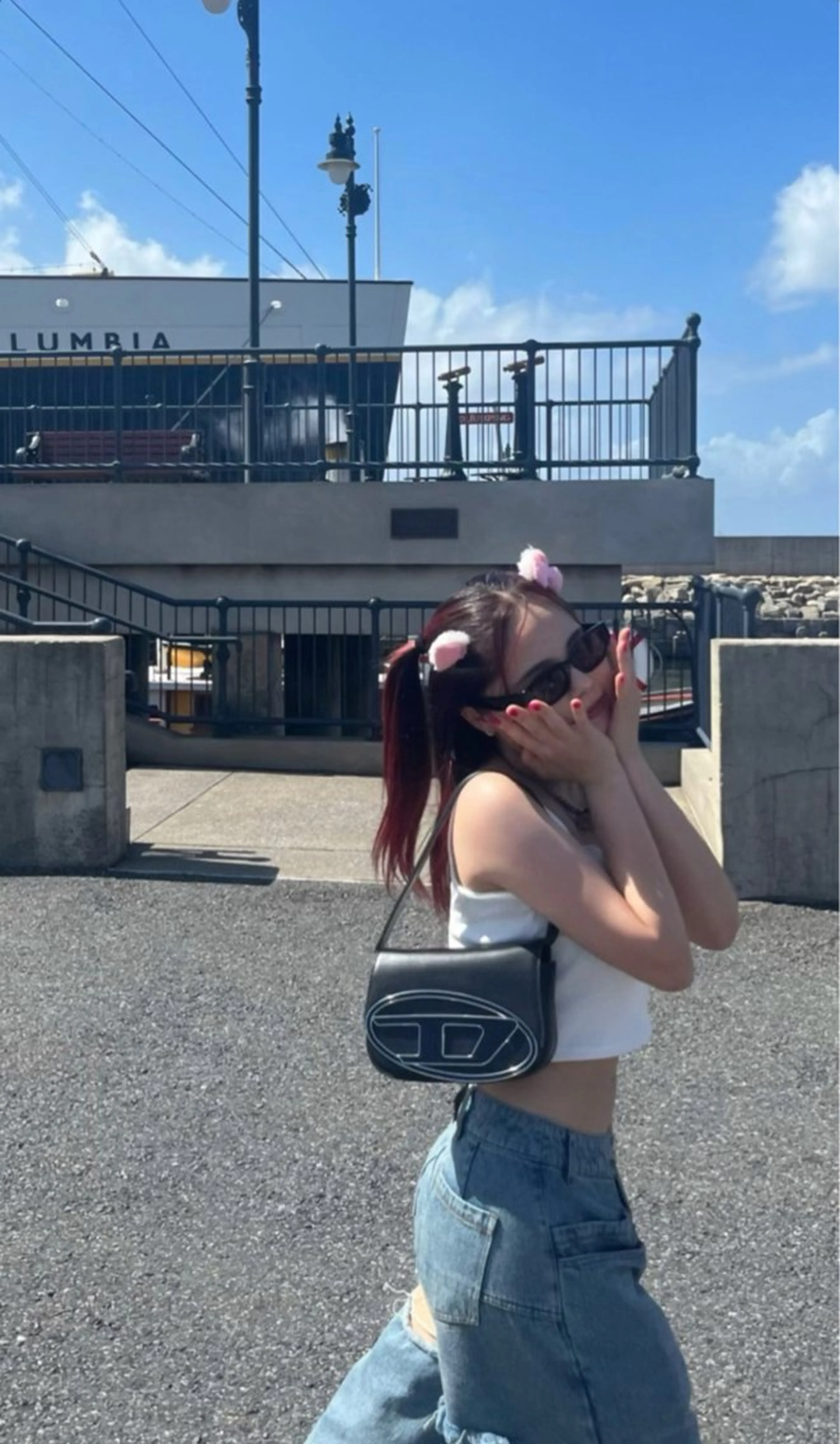 カラー 莉乃/縮毛矯正/髪質 改善/艶カラーのヘアスタイル