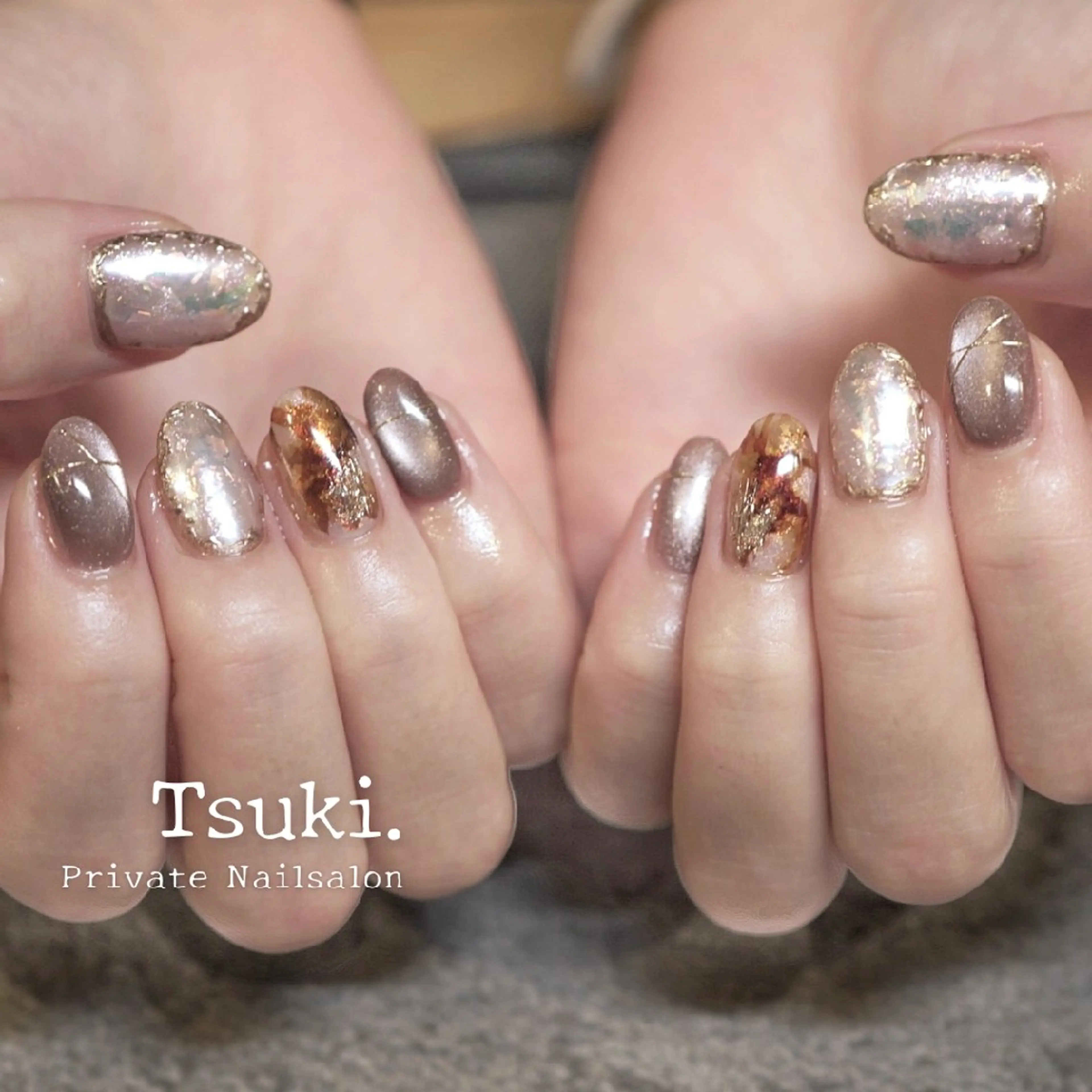 ネイル ハンドネイル Tsuki.所属・Nailsalon Tsuki.のネイルデザイン