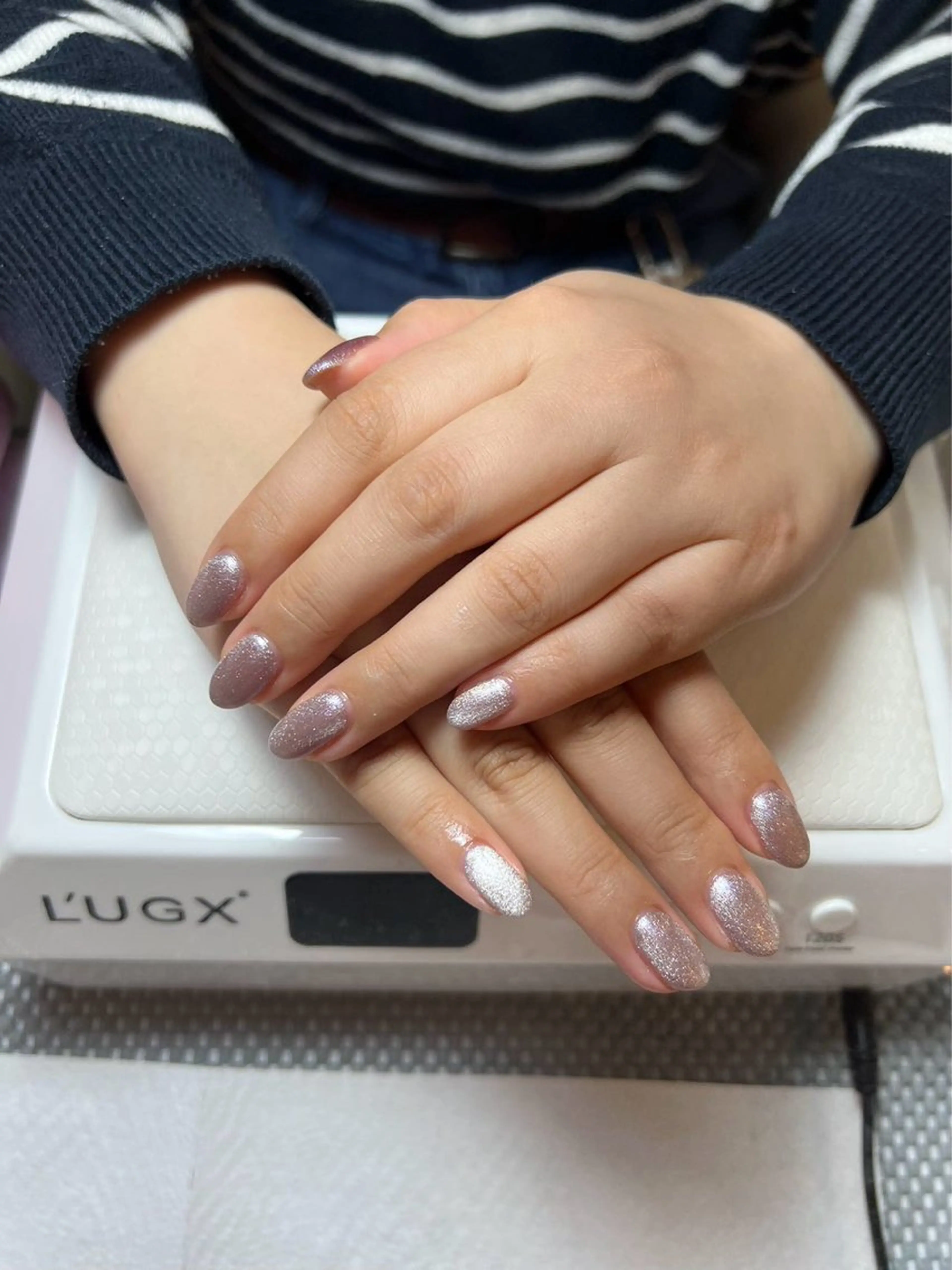 ネイル チークネイル 長さ出し フットネイル フレンチネイル ジェルネイル ハンドネイル Enny lovelyのネイルデザイン