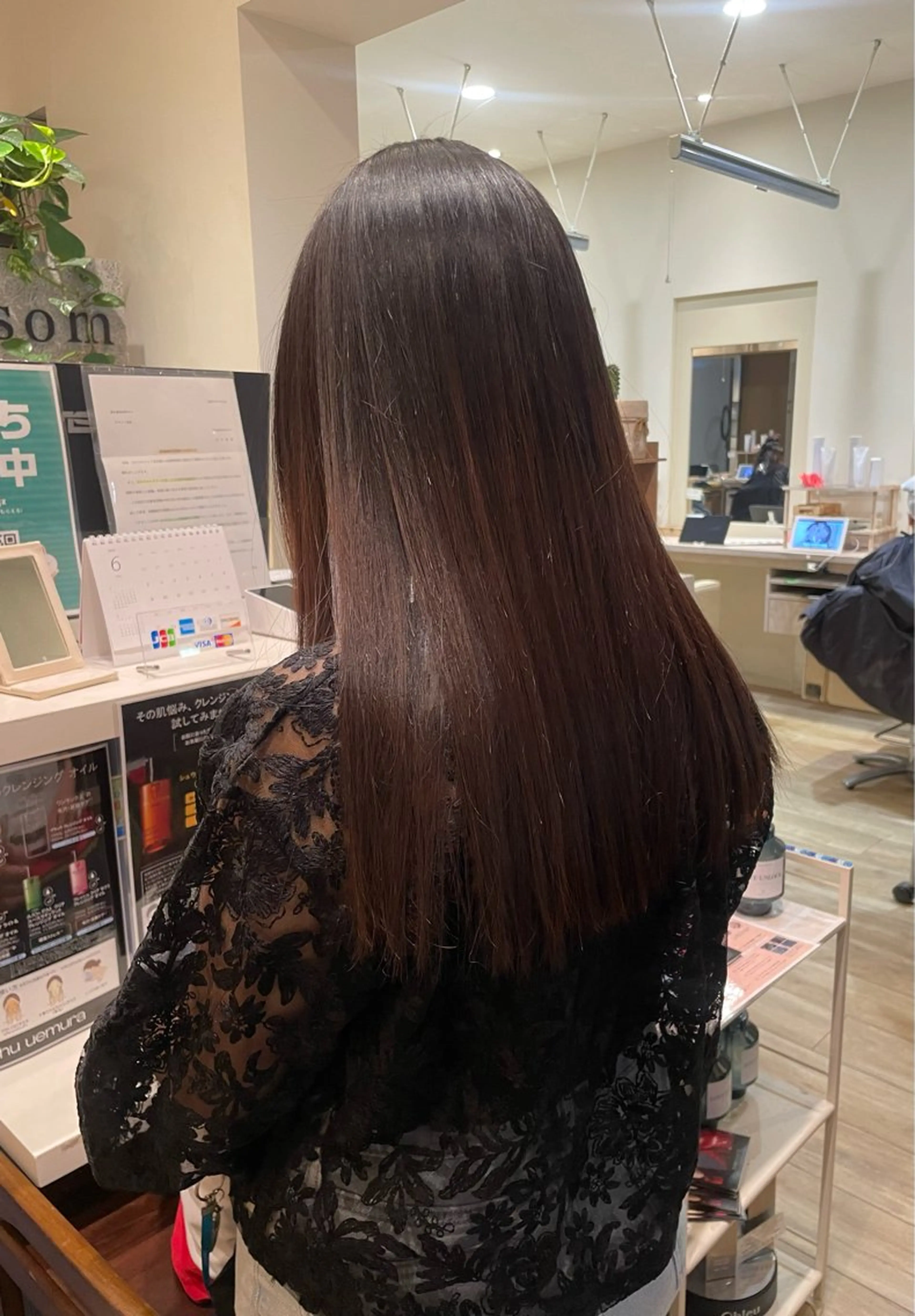 ロング 縮毛矯正 縮毛矯正 髪質改善/Bloss om🌷高橋沙衣のヘアスタイル