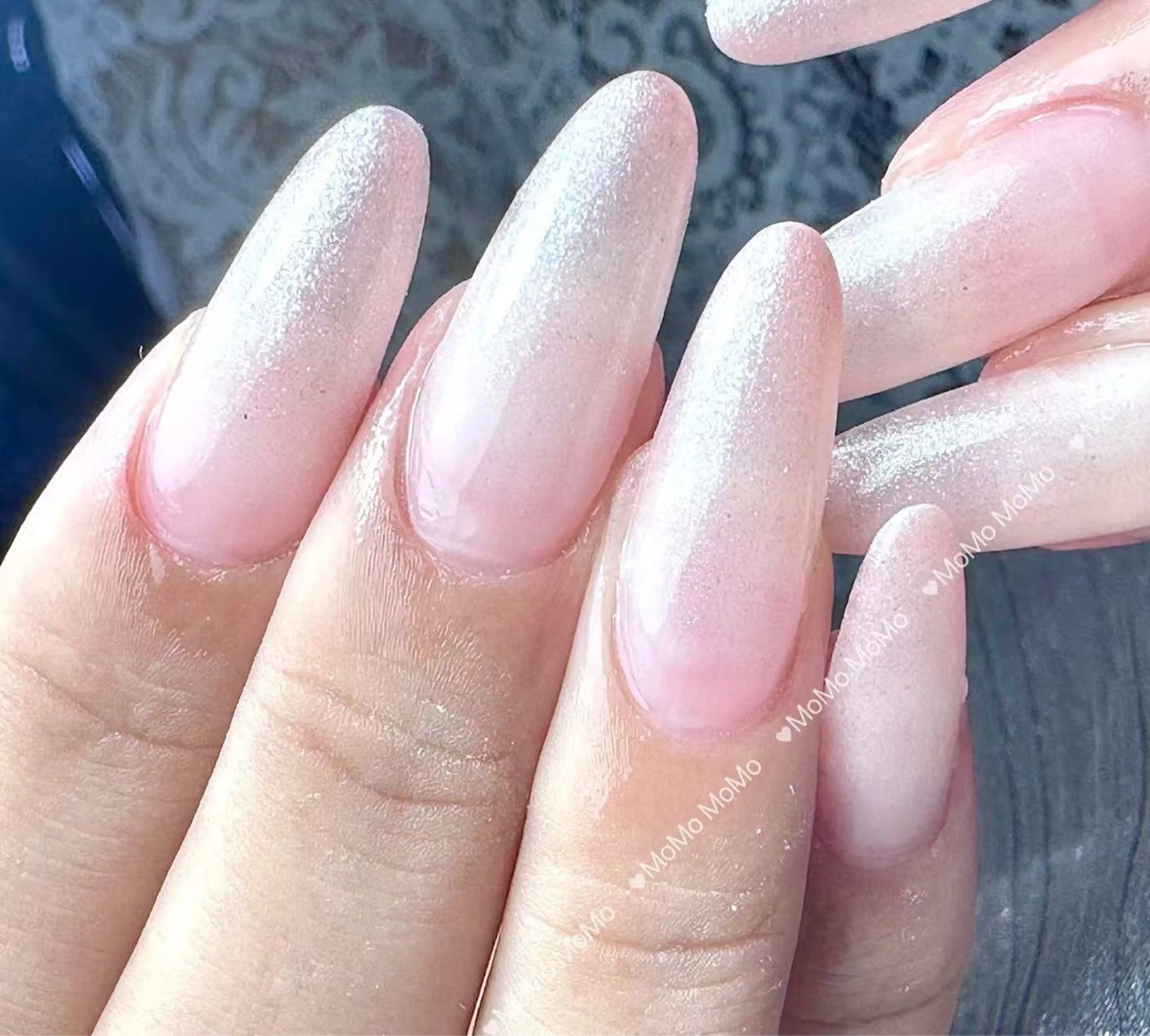 ネイル ニュアンスネイル ワンホンネイル MOMO 川崎所属・moriki nailのネイルデザイン