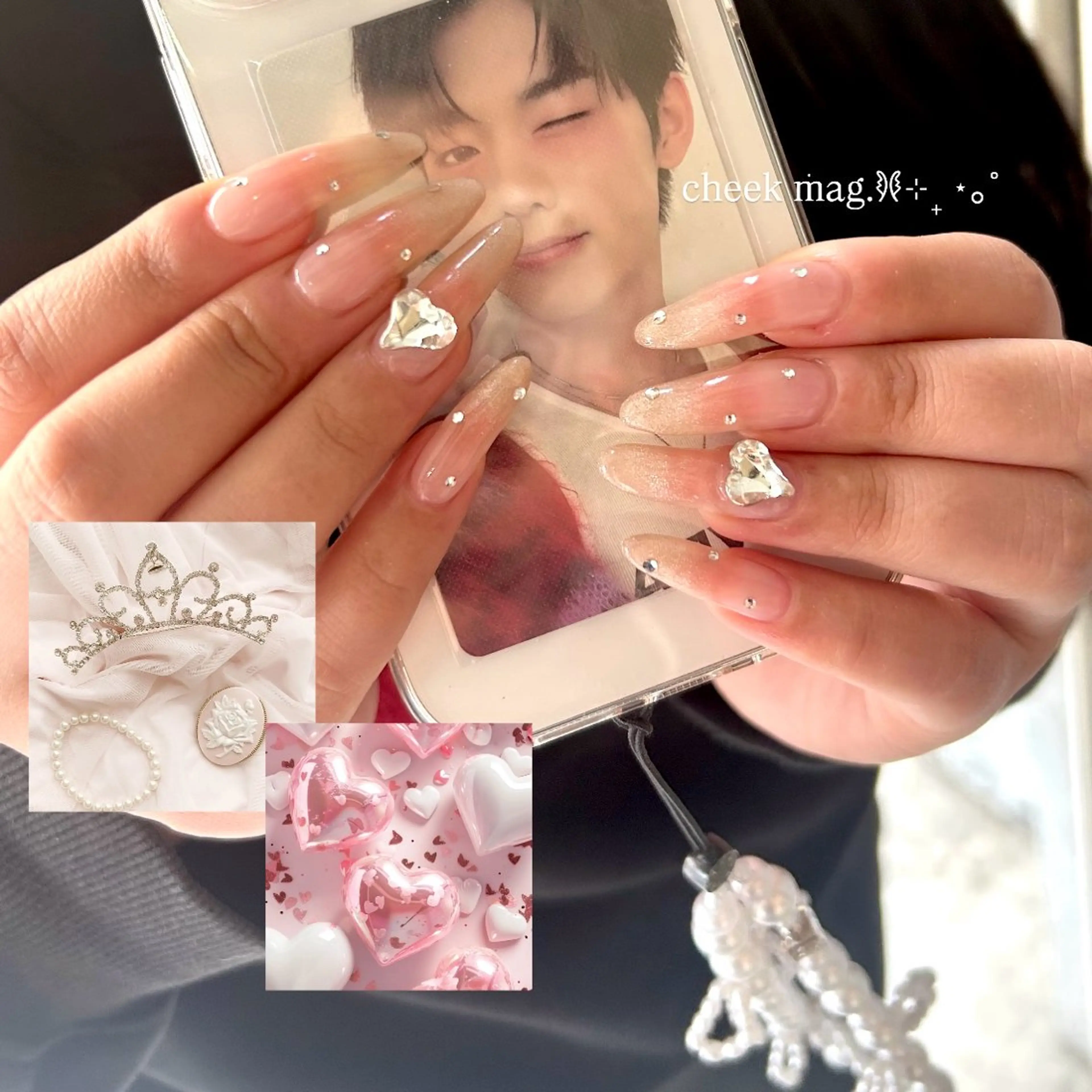 ネイル 長瀬 瑠霞のネイルデザイン