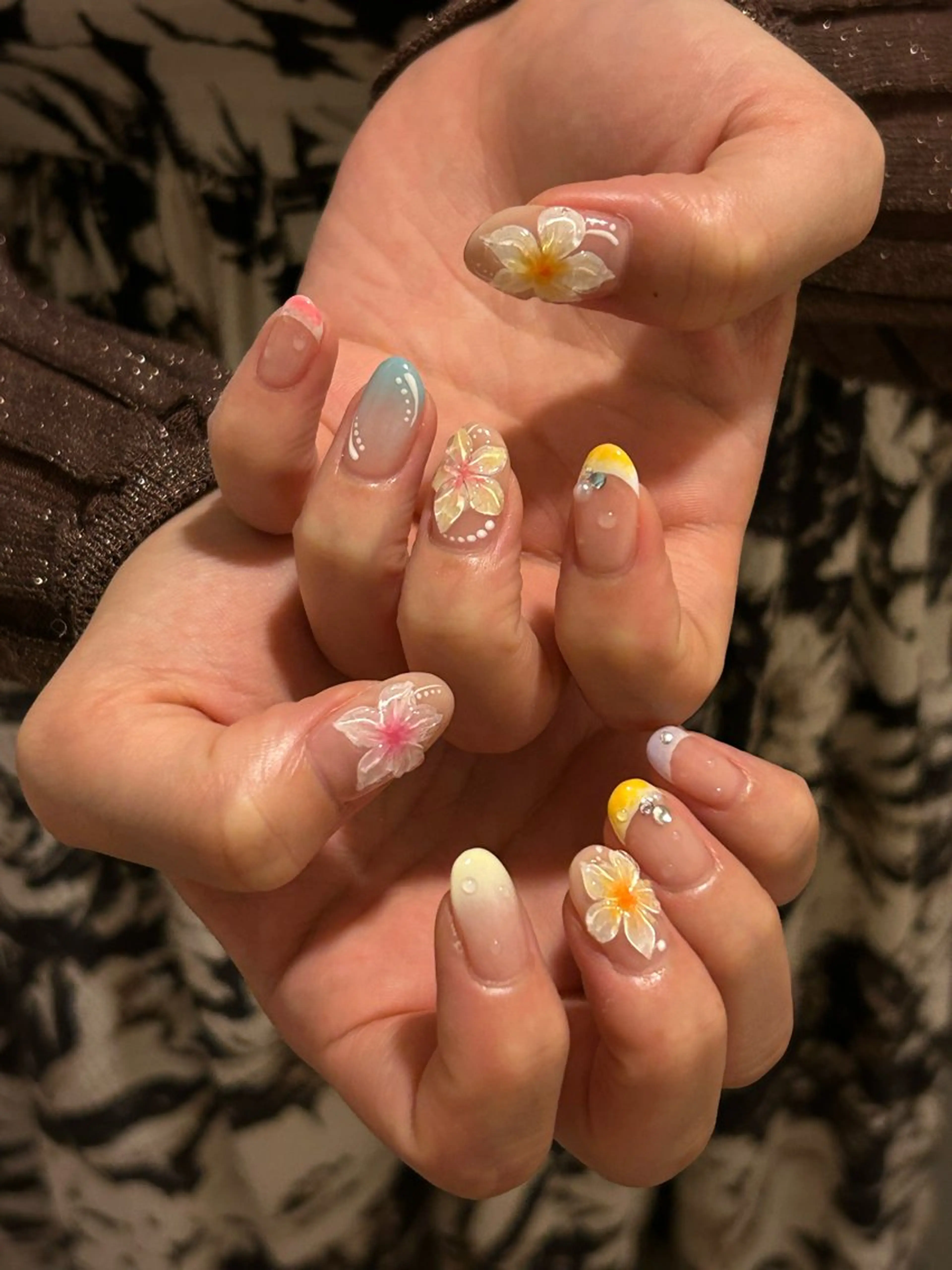 ネイル 持ち込み ハンドネイル Aimer Ciel エメシエル大宮ネイルのネイルデザイン