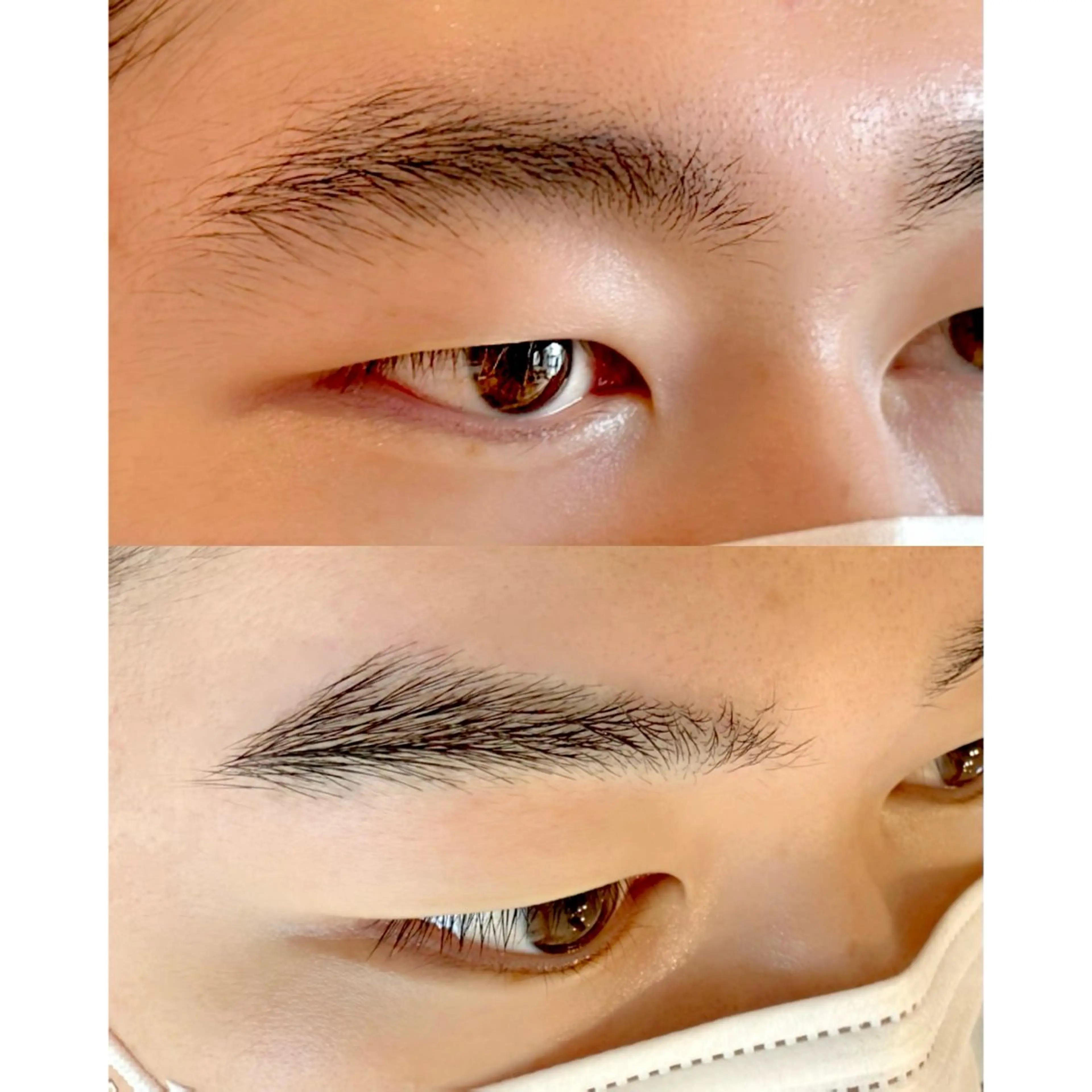 メンズ アイブロウ まつ毛・眉/ 練習＆モニター専用のマツエク・マツパデザイン