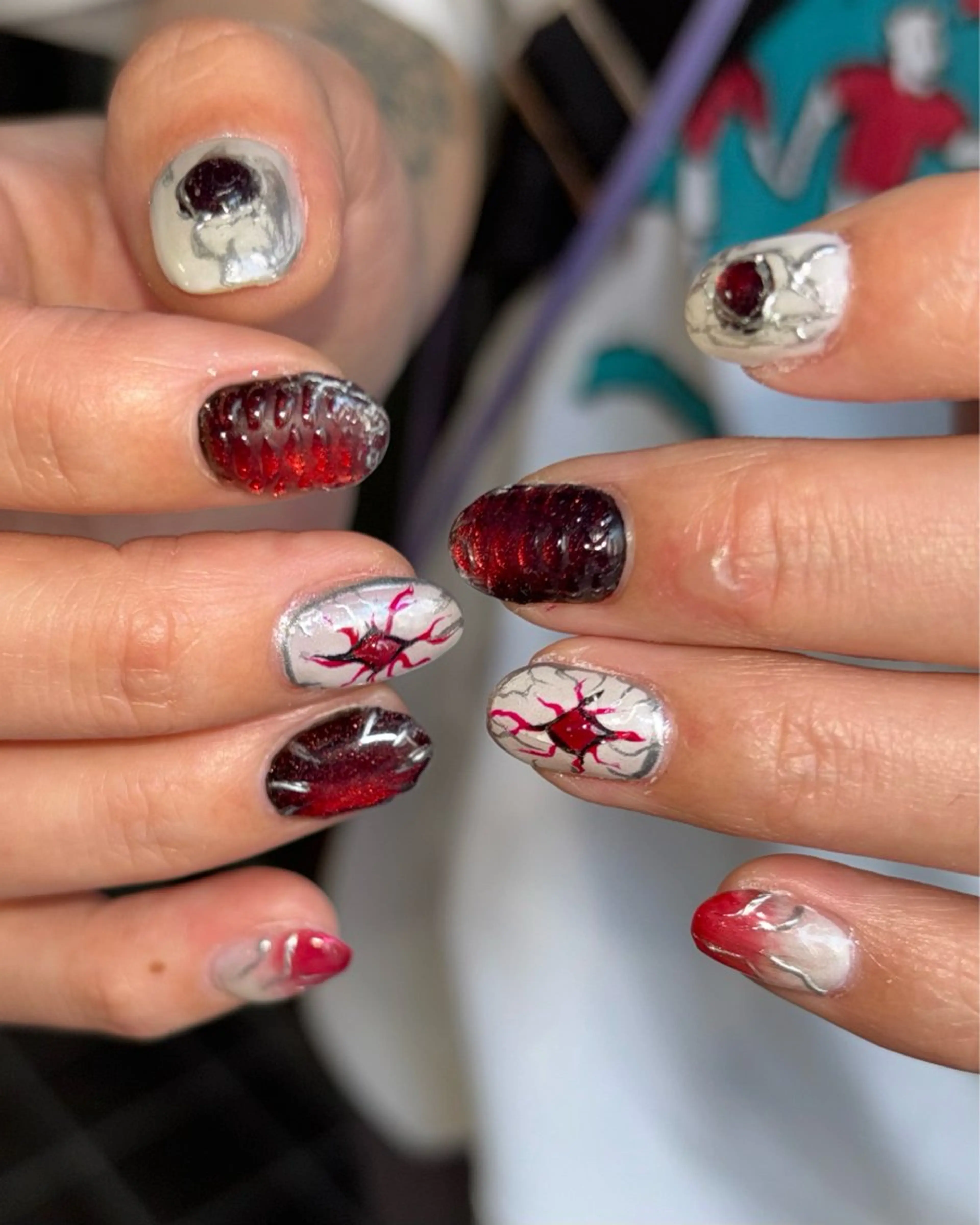 ネイル ハンドネイル 🪐富島彩夏 /海外nail🪐のネイルデザイン