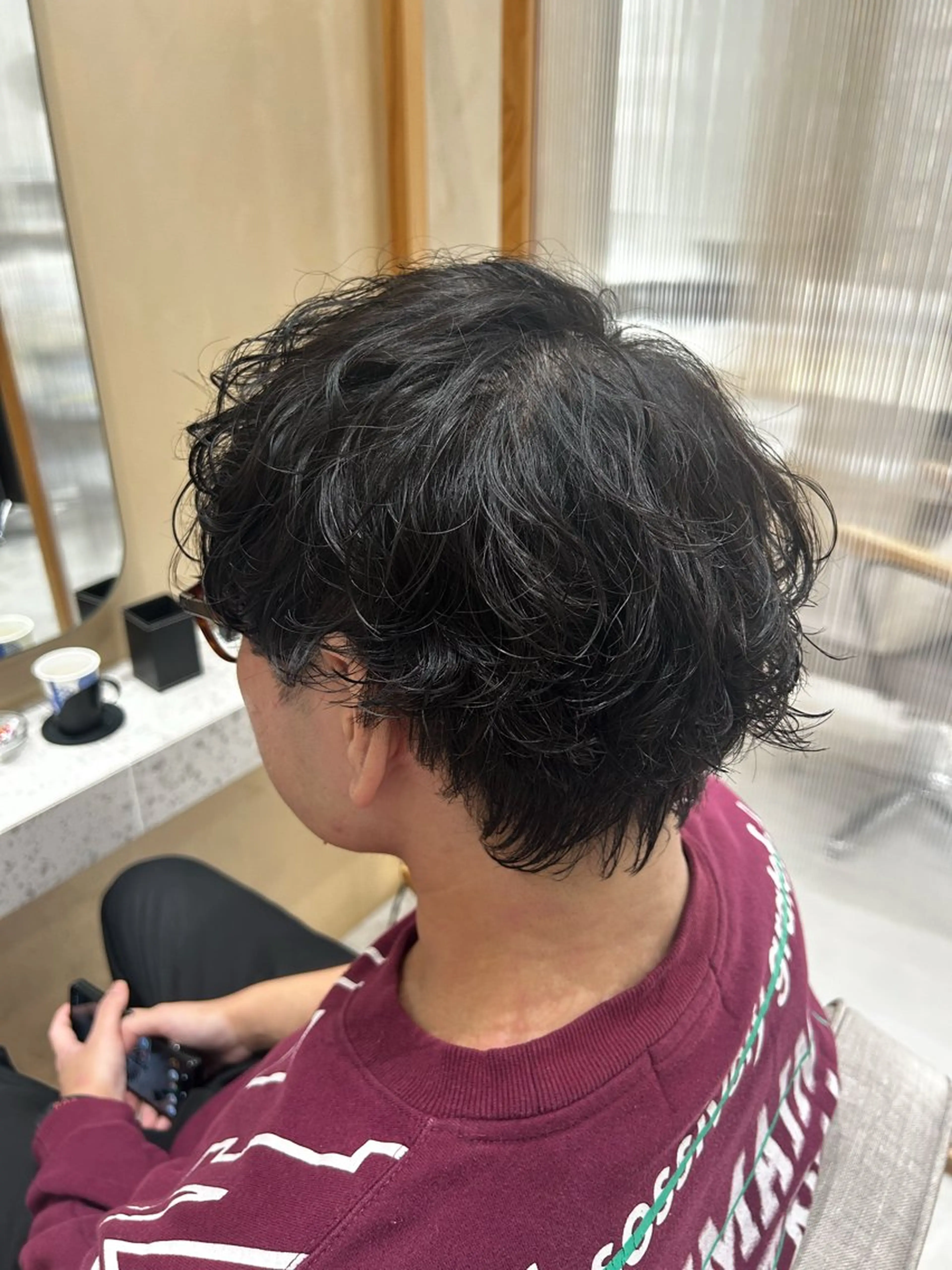 パーマ メンズ メンズパーマ パーマ メンズ特化美容師👾 チカのヘアスタイル