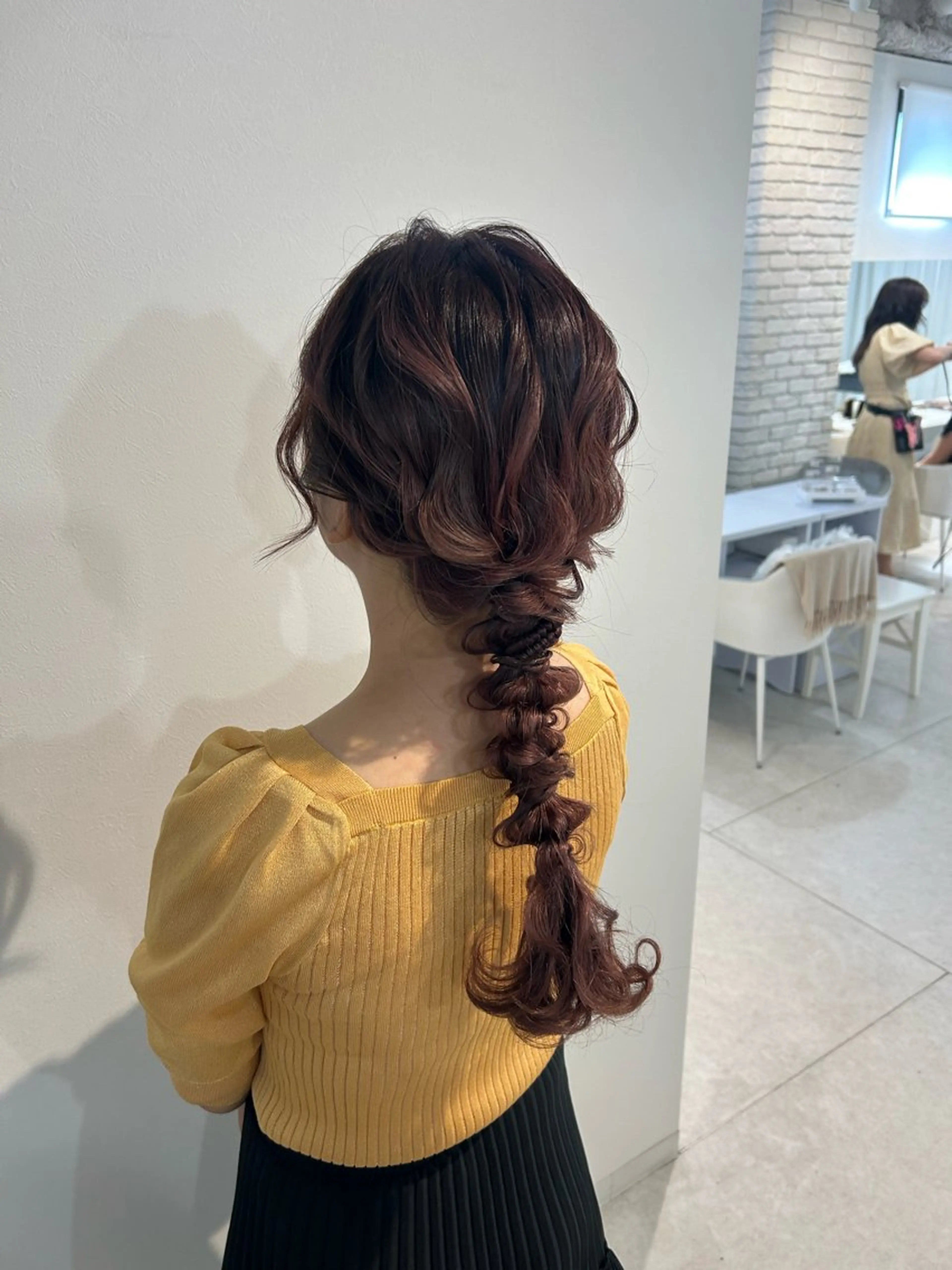 ロング りさ/ヘアセット 無料モデル募集🎀のマツエク・マツパデザイン