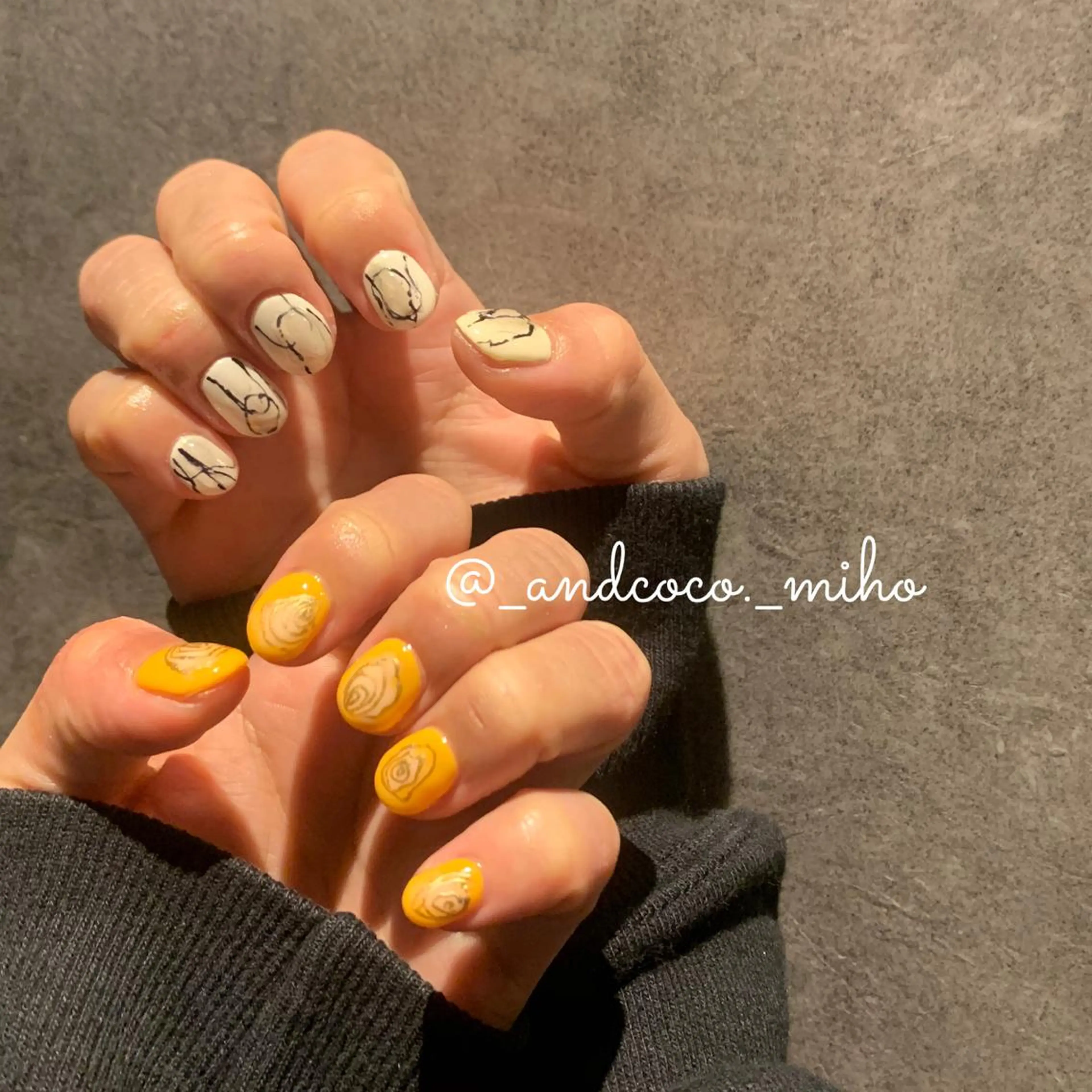 ネイル ハンドネイル I'm Me.所属・Nailist〻 mihoのネイルデザイン