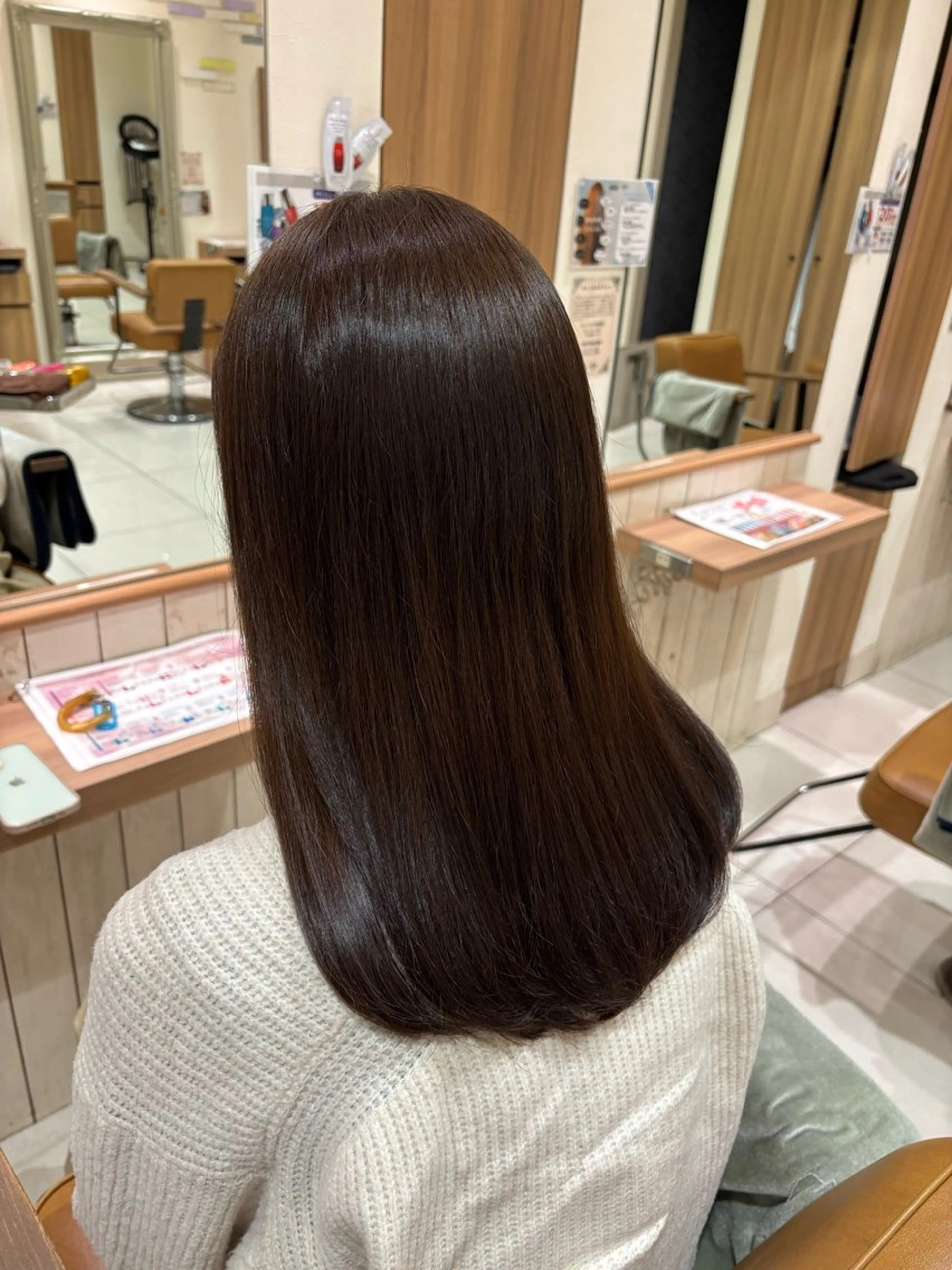 縮毛矯正＋クイックトリートメント🫧の写真