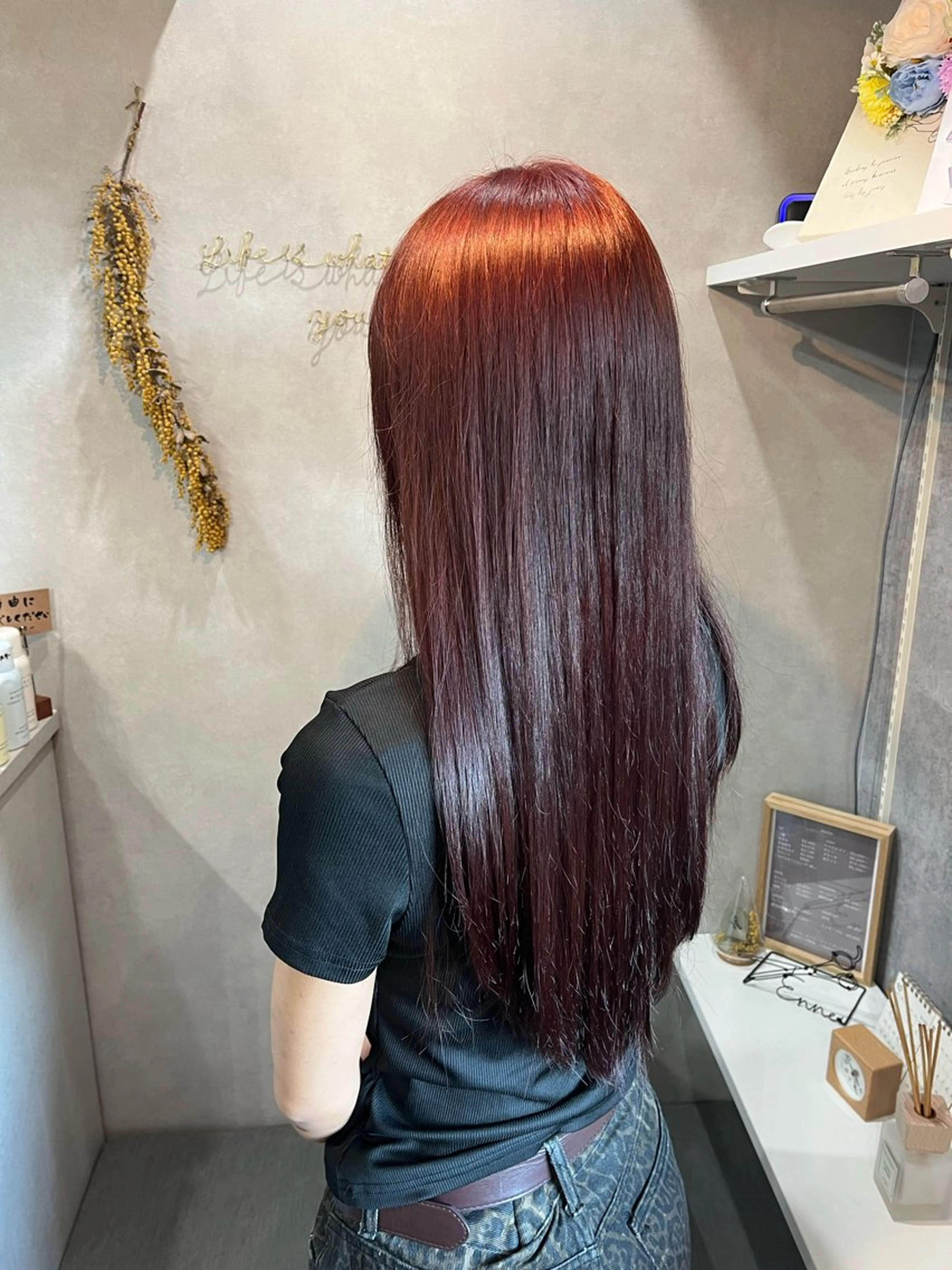 ロング Enne所属・ヤマモト ヒロミのヘアスタイル