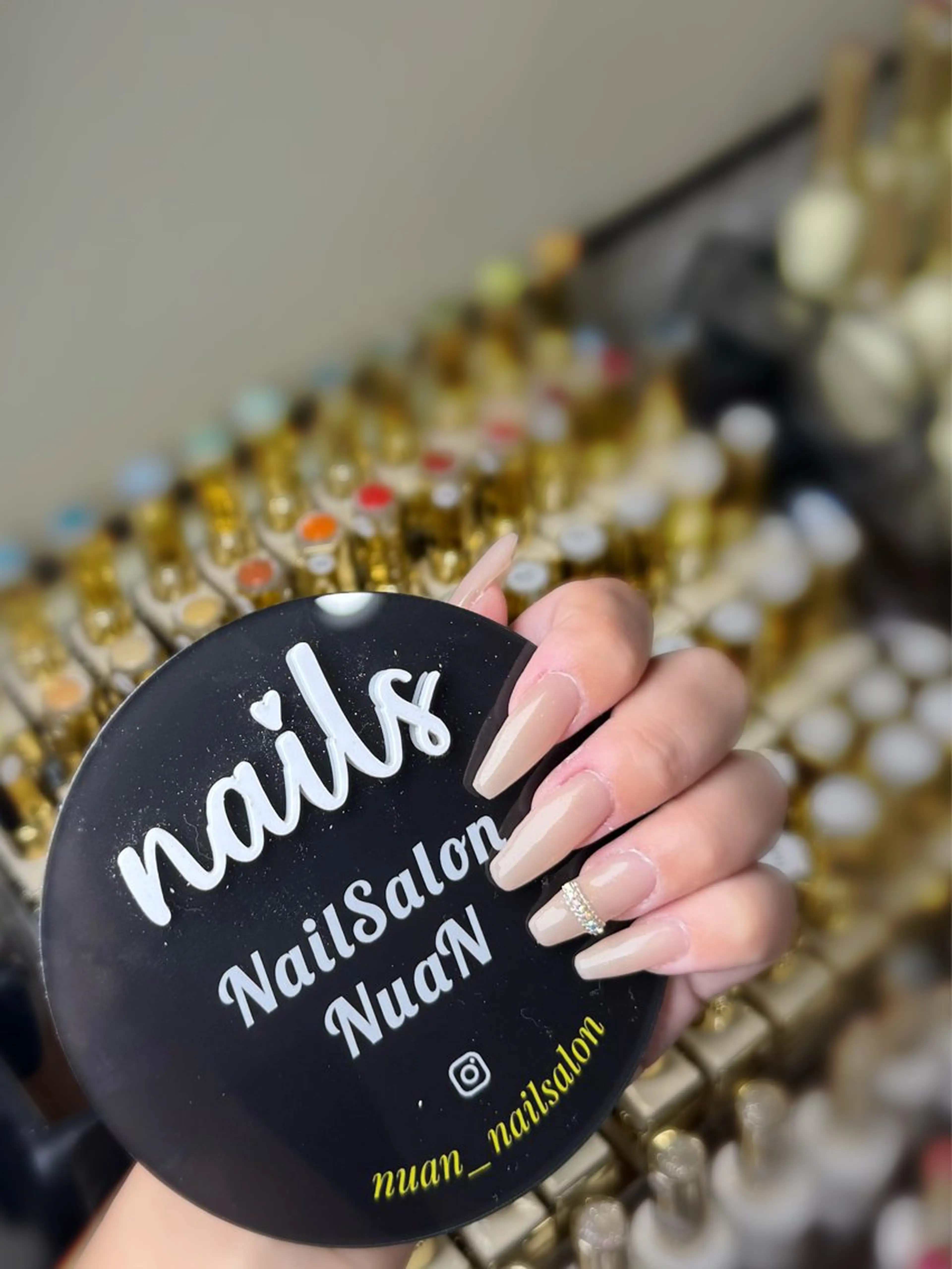 ネイル ワンカラーネイル NuaN 名城線黒川駅徒歩3分のネイルデザイン