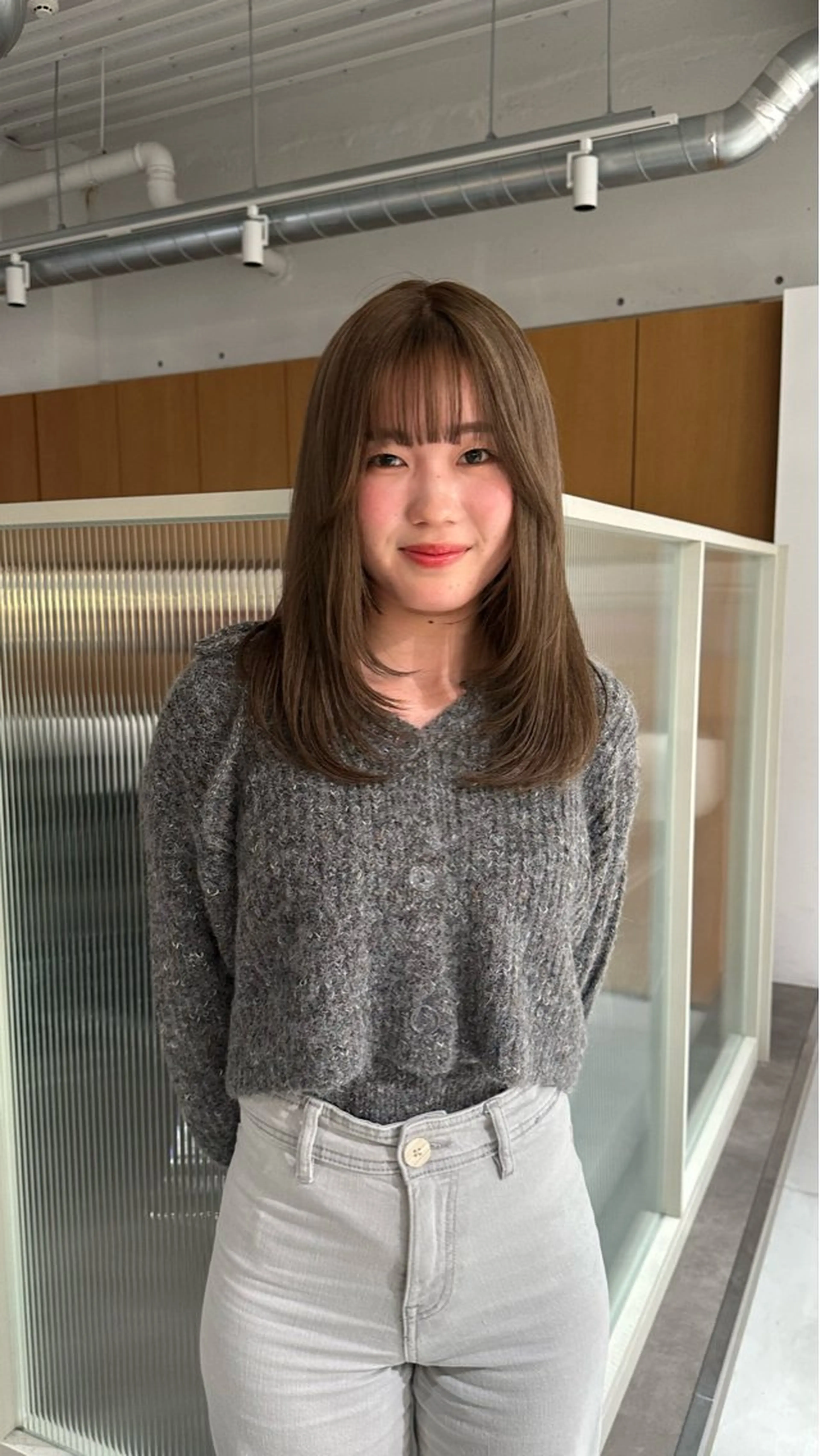 セミロング レイヤーカット カット RUNA⭐️レイヤー /ボブ/似合わせ⭐️のヘアスタイル