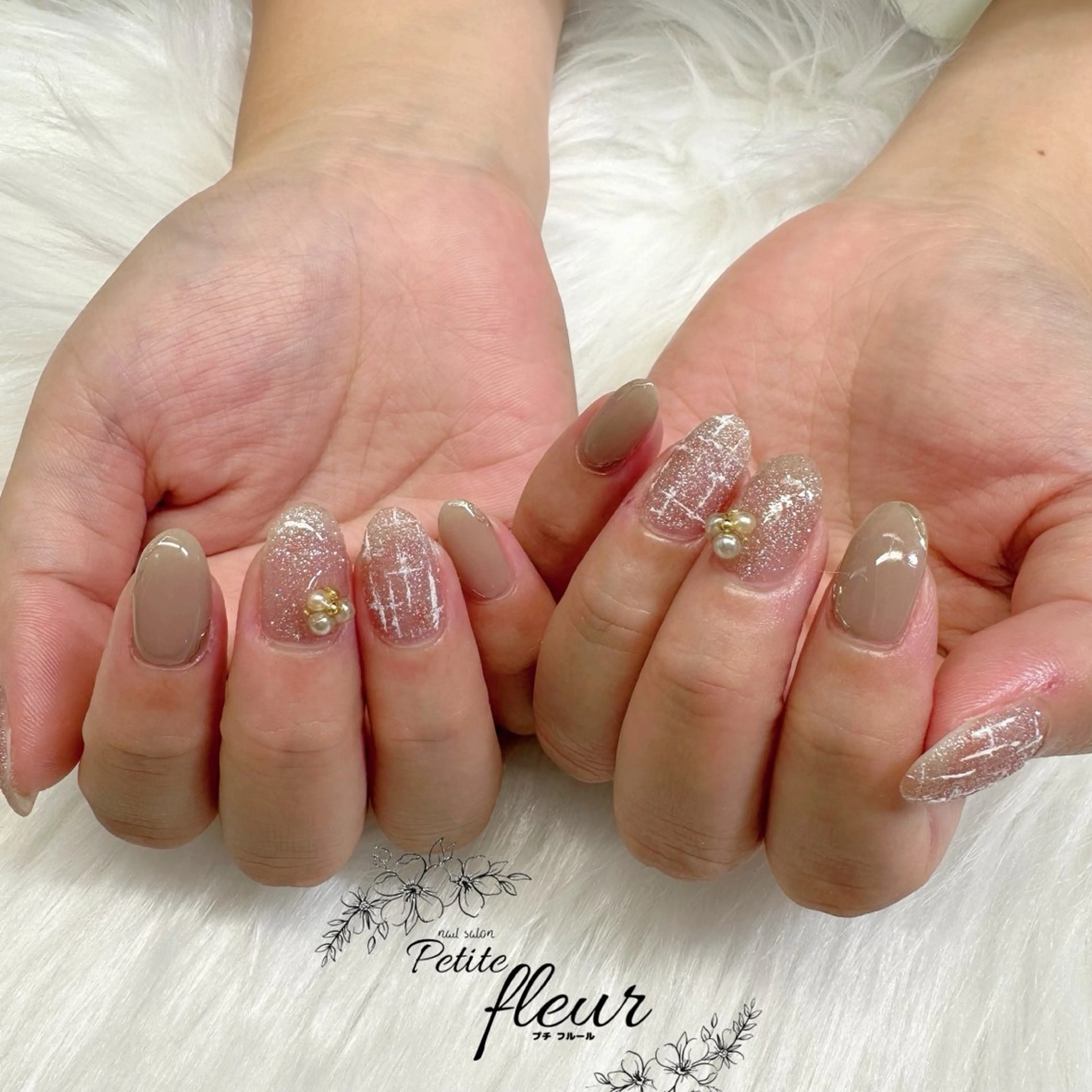 ネイル ❁⃘*。Petite fleur❁⃘*りさのネイルデザイン