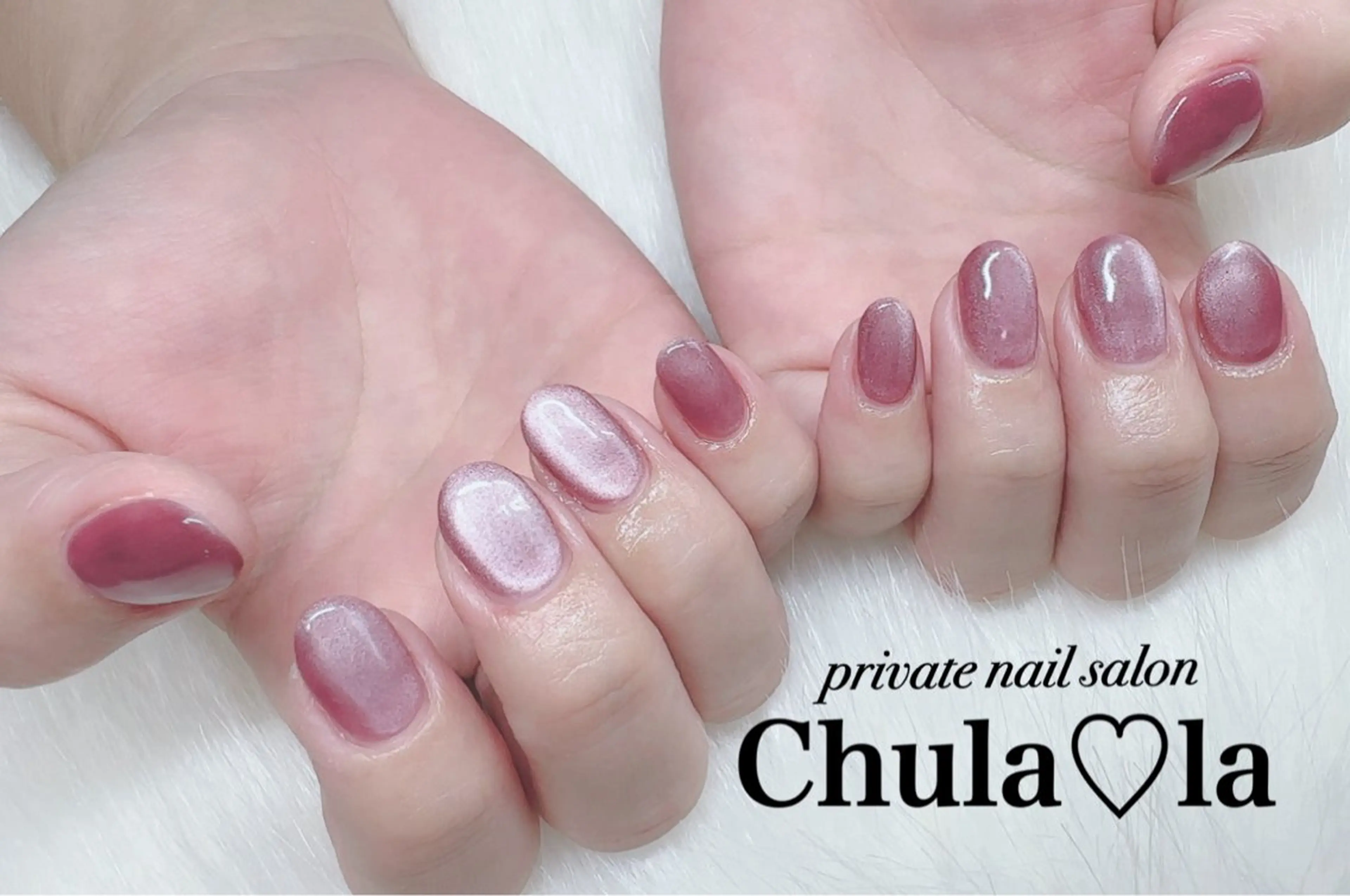 ネイル マグネットネイル ハンドネイル Chula♡la 豊見城市高安のネイルデザイン