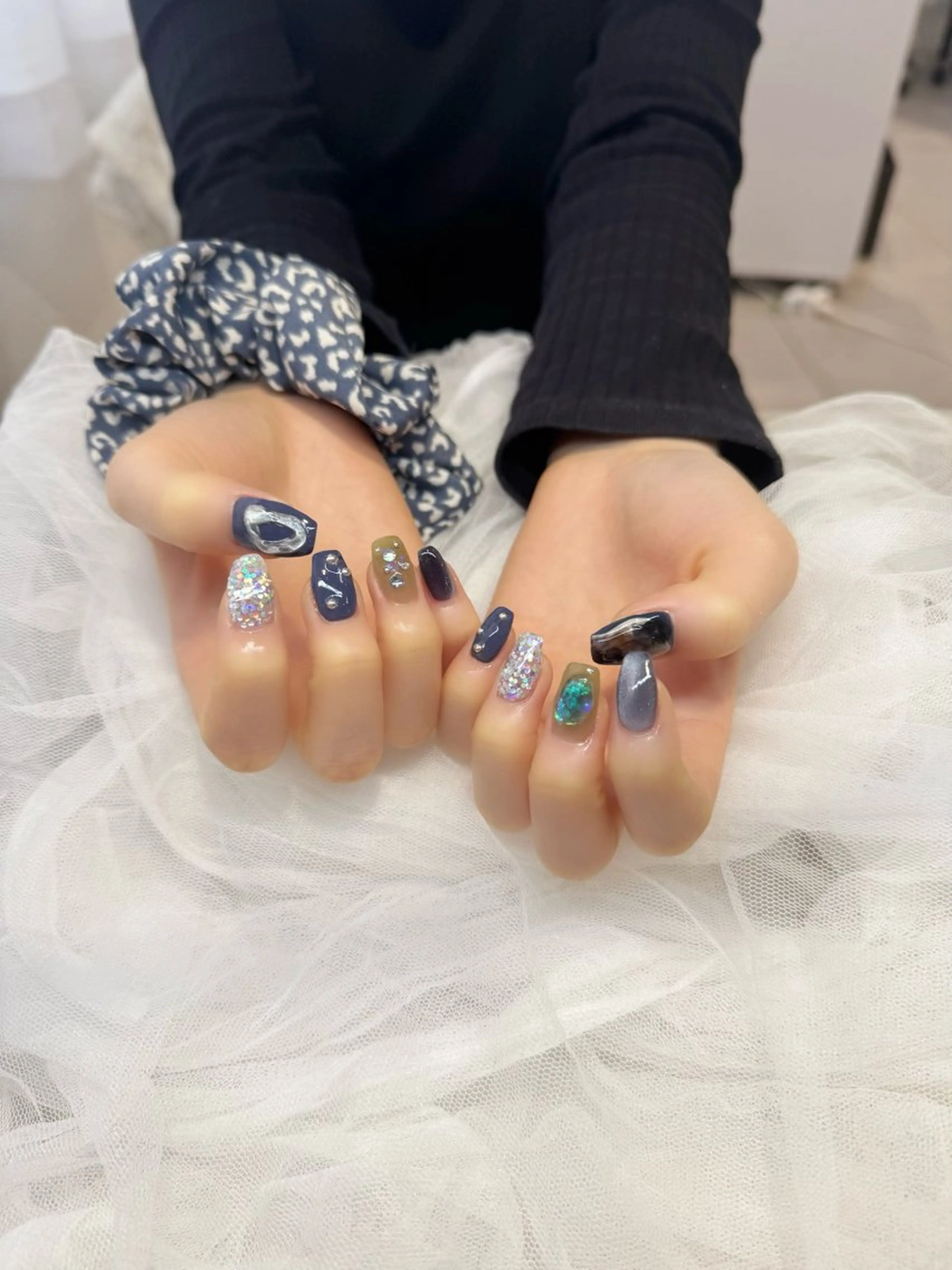 ネイル ハンドネイル 新井 ひなののネイルデザイン