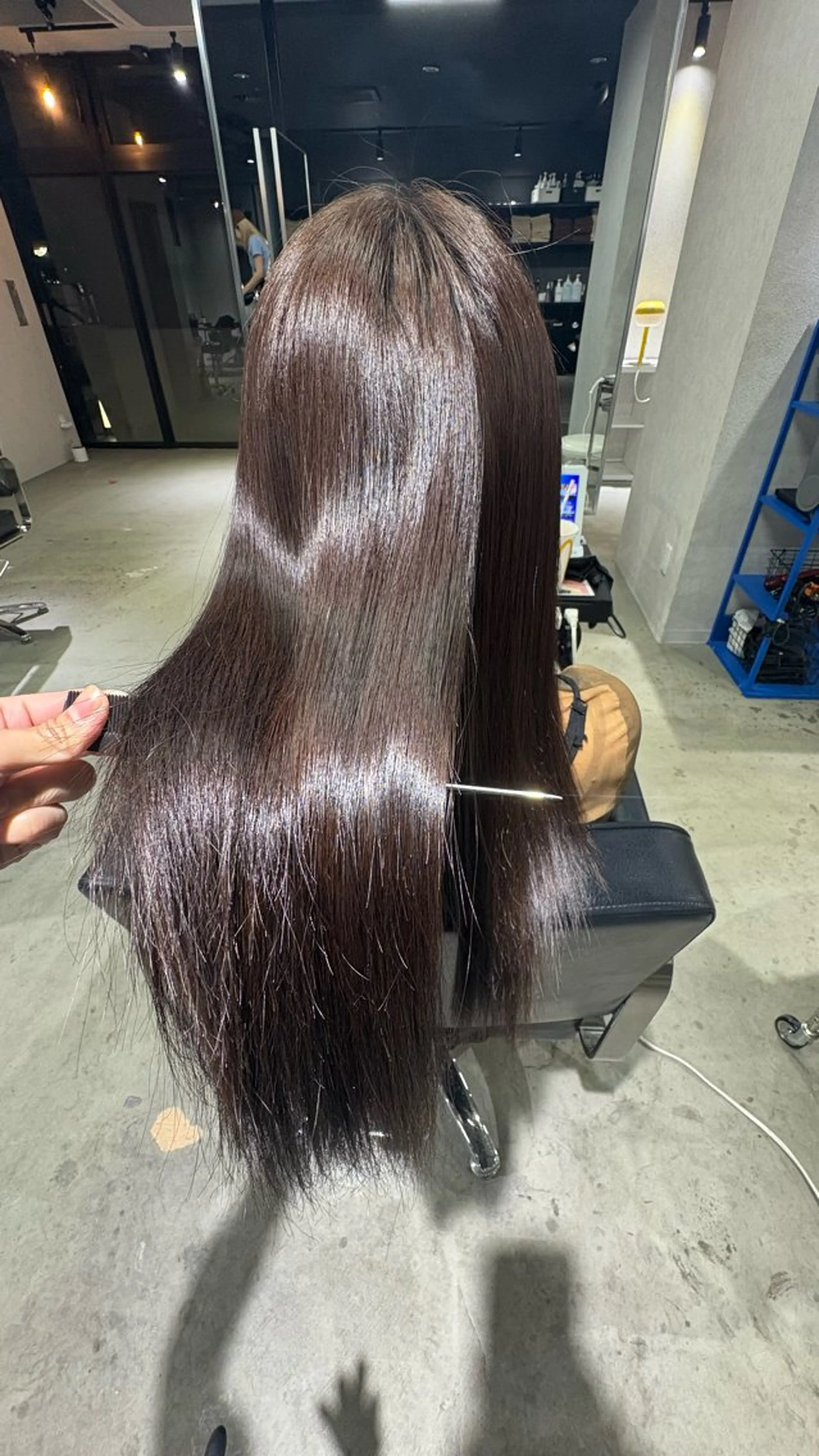 ロング カラー ブラウンカラー ヘアカラー デザインカラー/ハイ トーン/konomiのヘアスタイル
