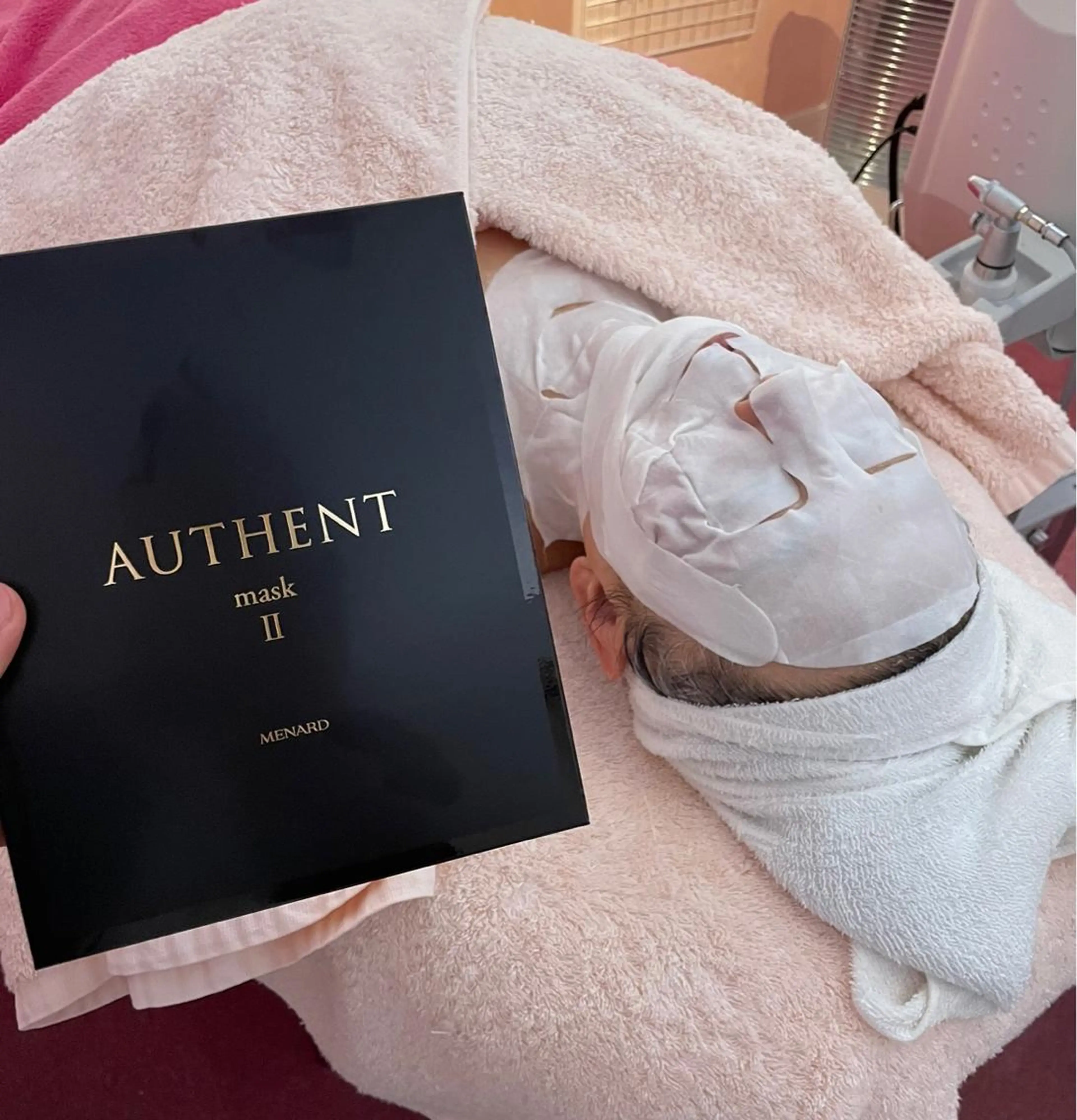 【デコルテ&フェイシャルエステ】アドバンスコース+オーセントマスク　(スペシャルコース)所要時間70分の写真