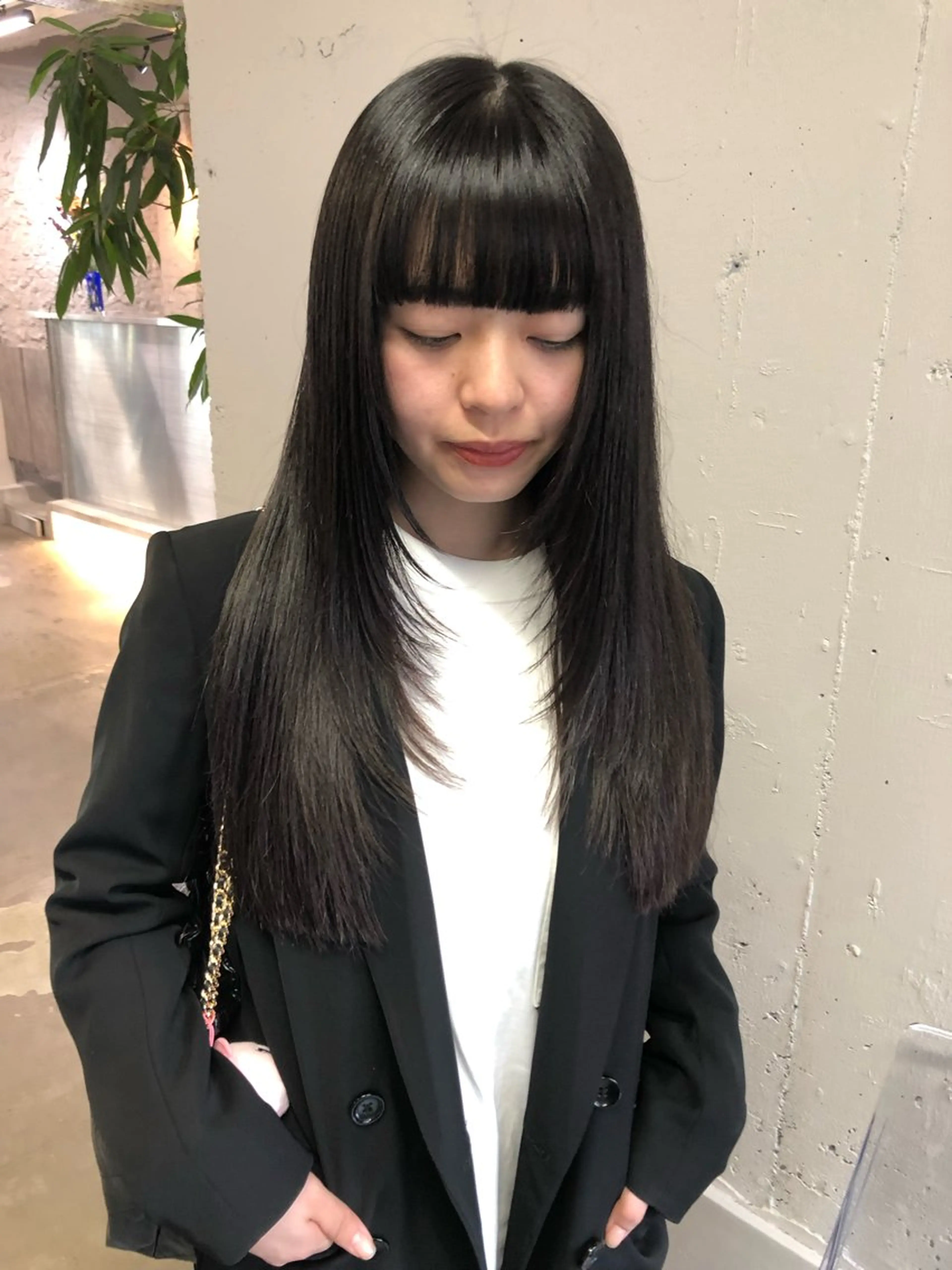 ロング ボブ ロング 似合わせカット ボブカット Niina🩰のヘアスタイル