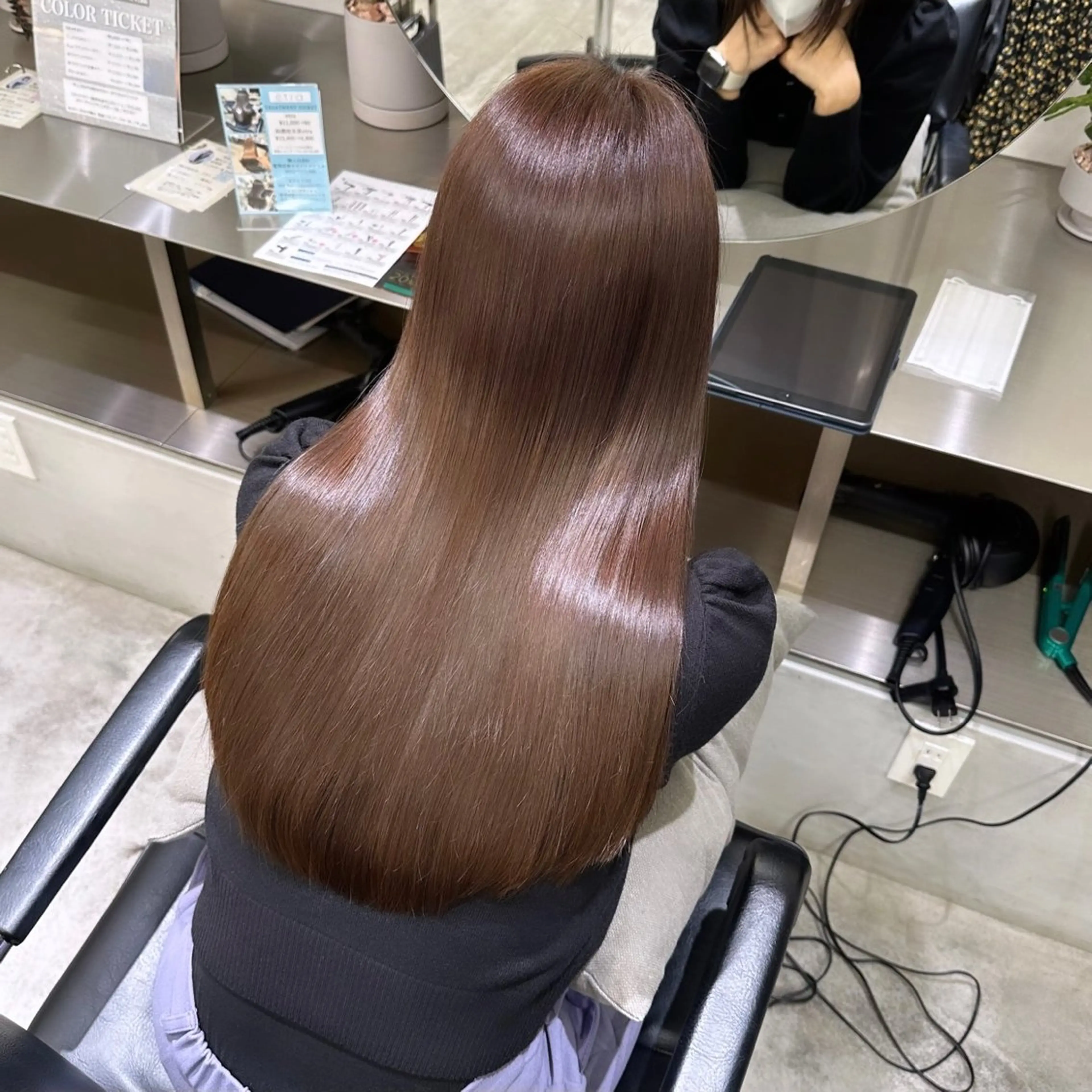 ロング 濱本 新奈 / 髪質改善のヘアスタイル