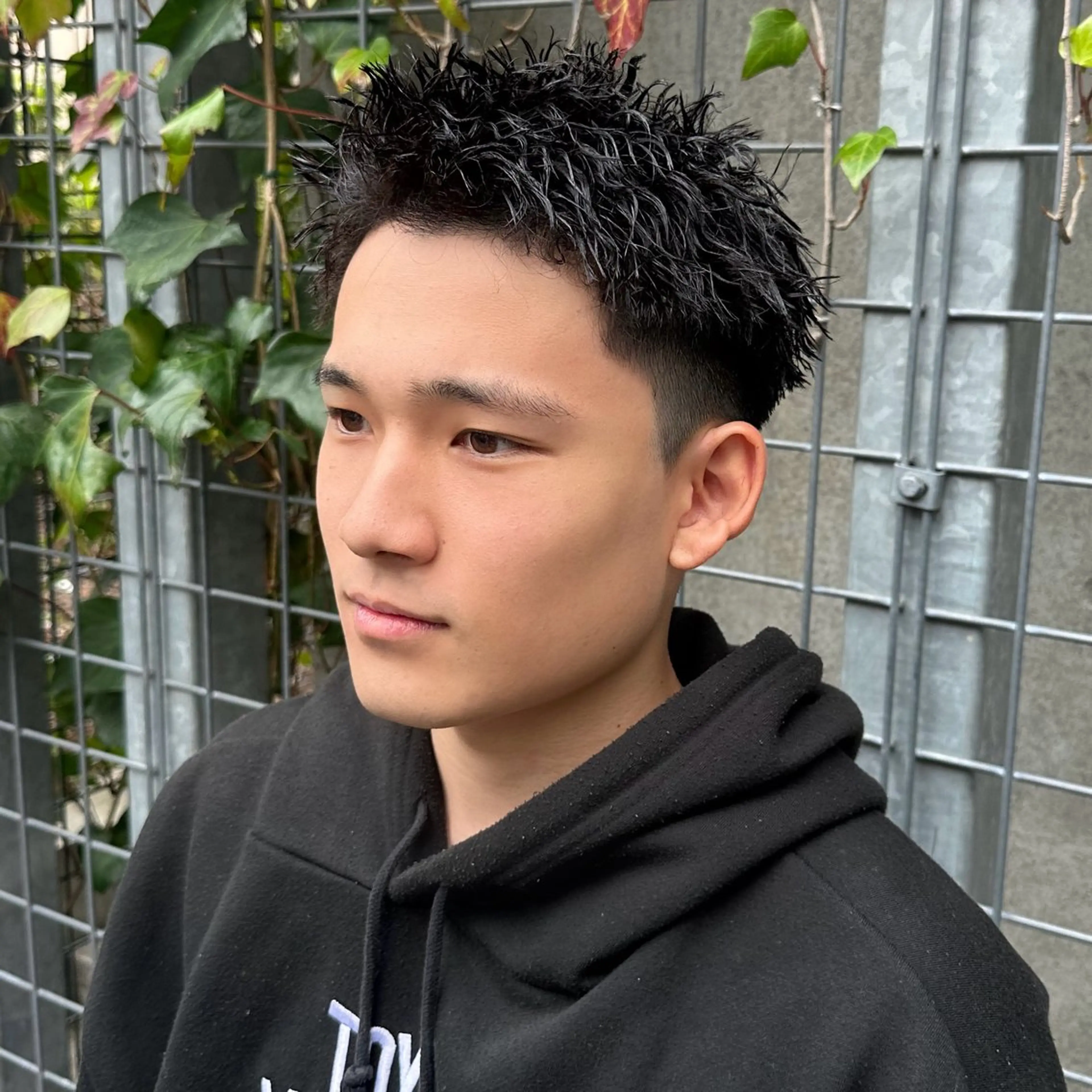 ショート パーマ メンズ メンズパーマ スパイキーショート メンズツイストパーマ ショートヘア ツイストパーマ ツイスパ/メンズ パーマ/歩夢のヘアスタイル