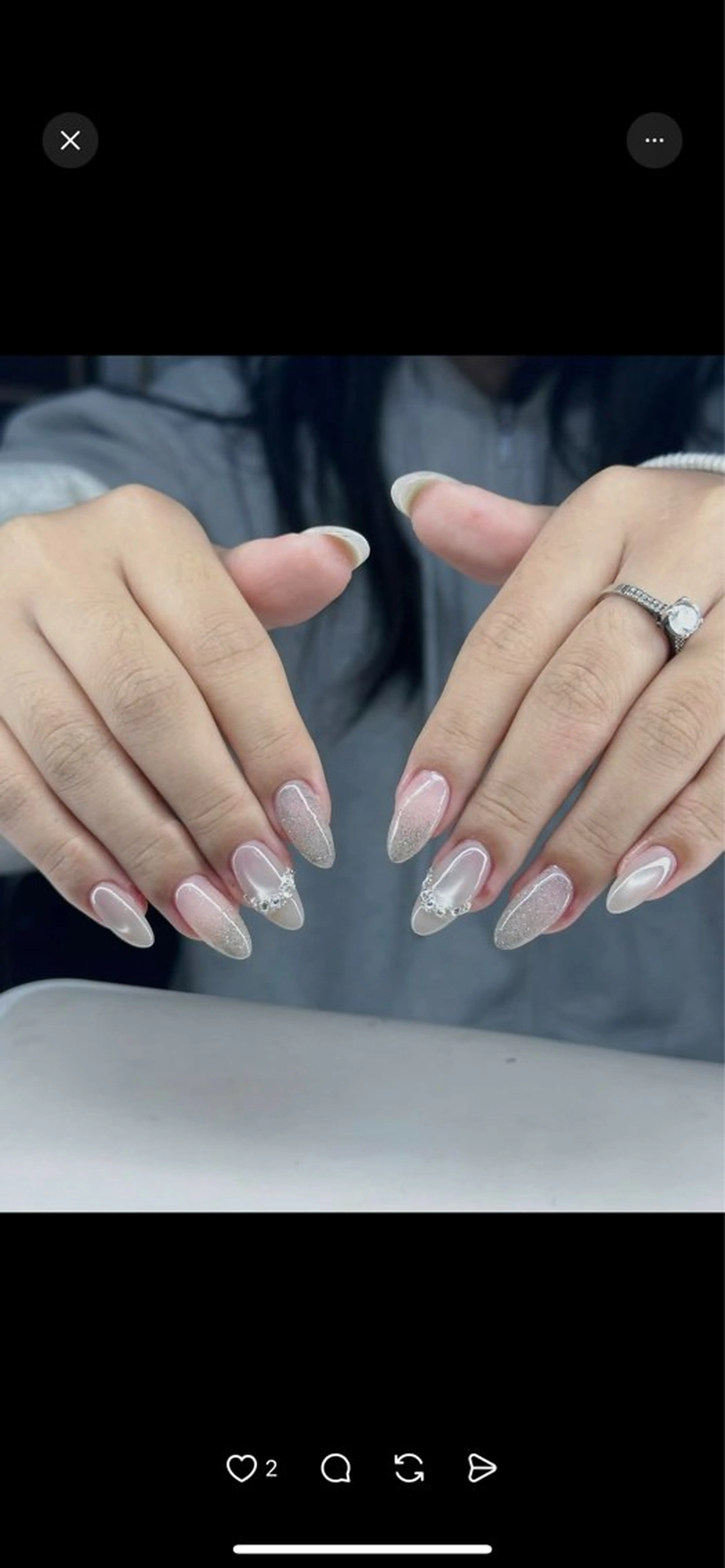 ネイル ジェルネイル ワンカラーネイル シンプルネイル ハンドネイル モリ アユミのネイルデザイン