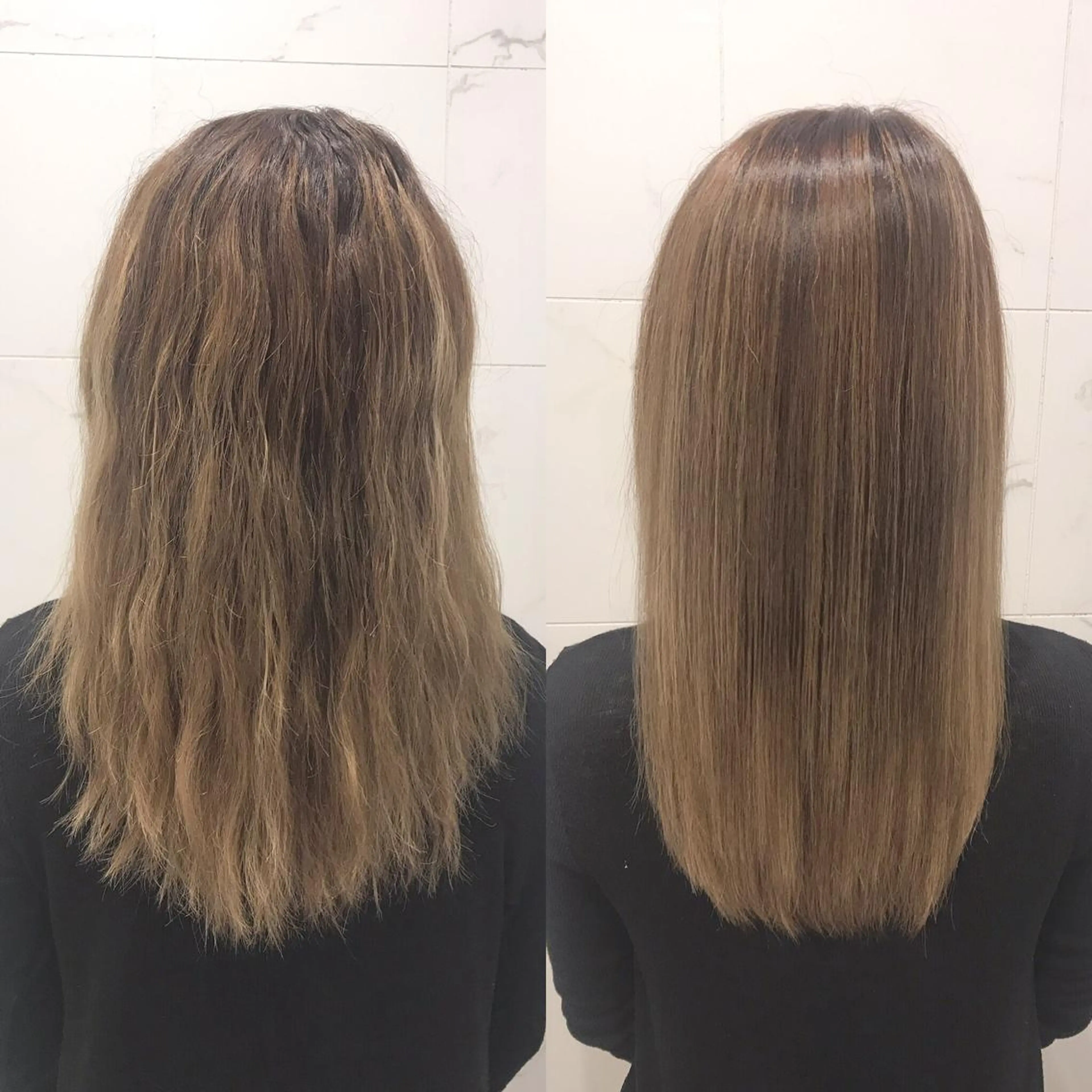 ミディアム 外国人風カラー ハイライト 髪質改善 韓国風ヘア レイヤーカット ハリウッドブロウ LAID BACKの眉毛・アイブロウイメージ