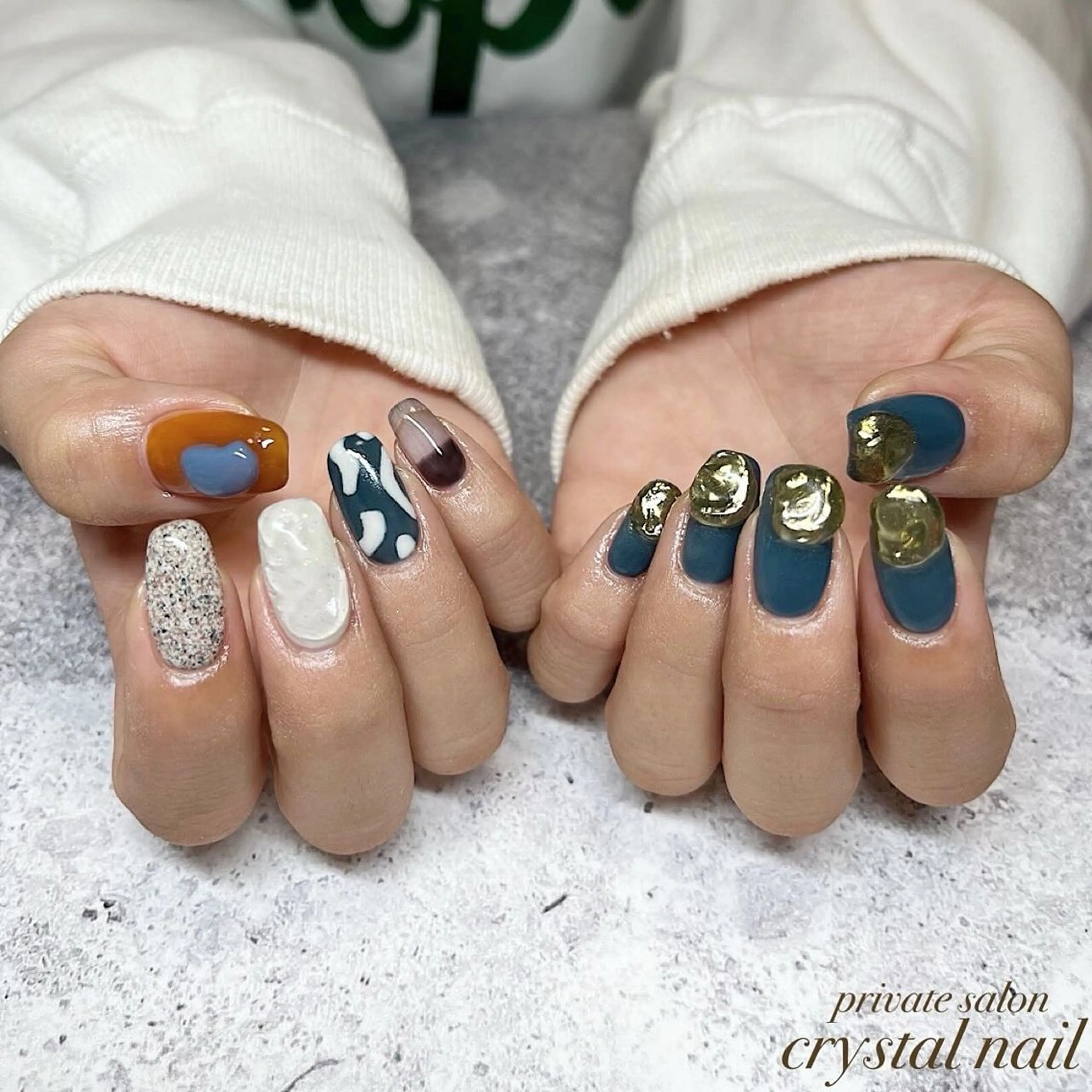 ネイル Crystal Nailのネイルデザイン