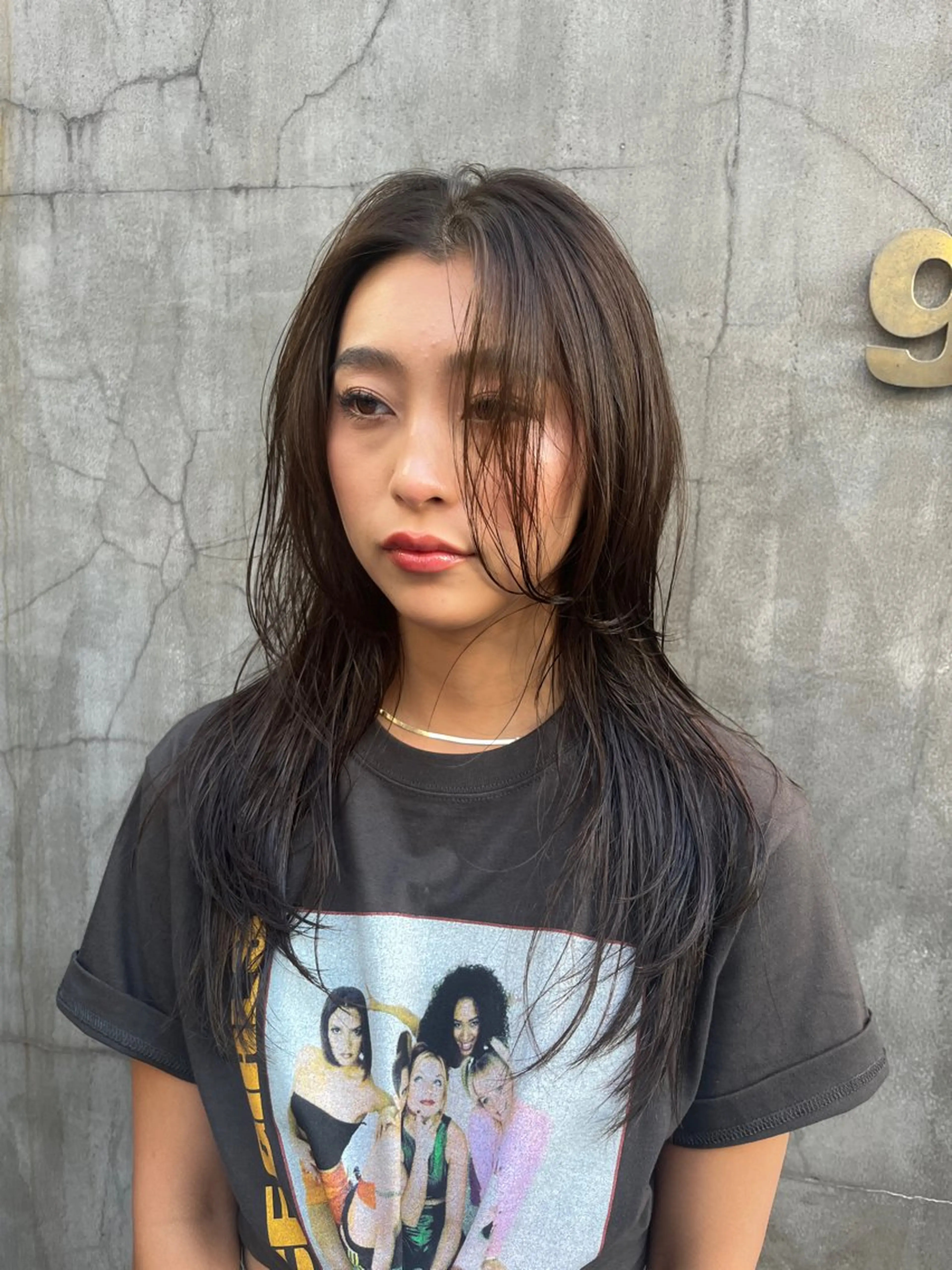 セミロング カラー HAIR MAKE  miel所属・🫧透明感カラー🫧 SHINSEIのヘアスタイル