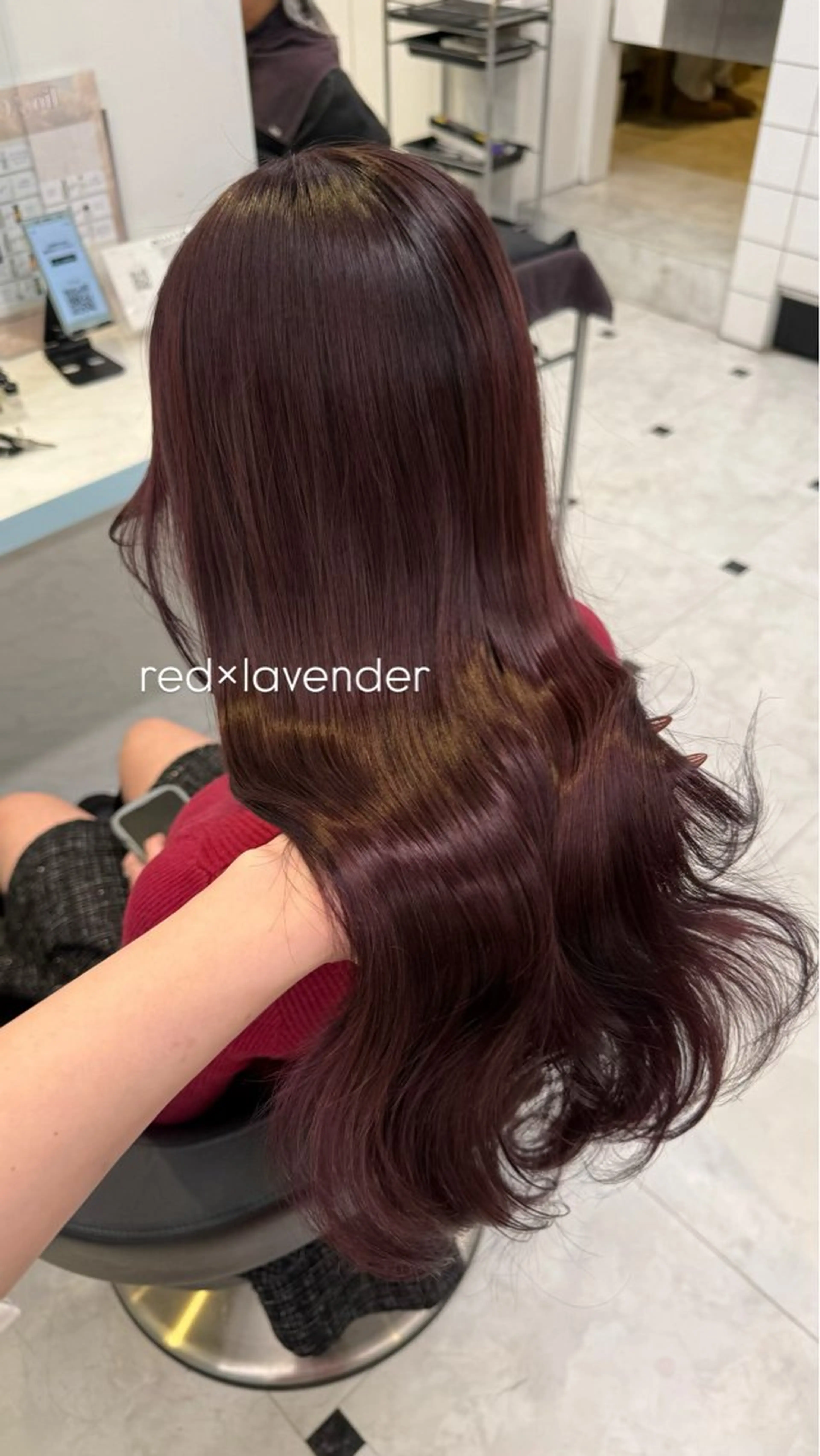 カラー ヘアカラー トリートメント ヘッドスパ ヘアセット 🍒♡艶髪暖色カラー saaya♡🍒のヘアスタイル