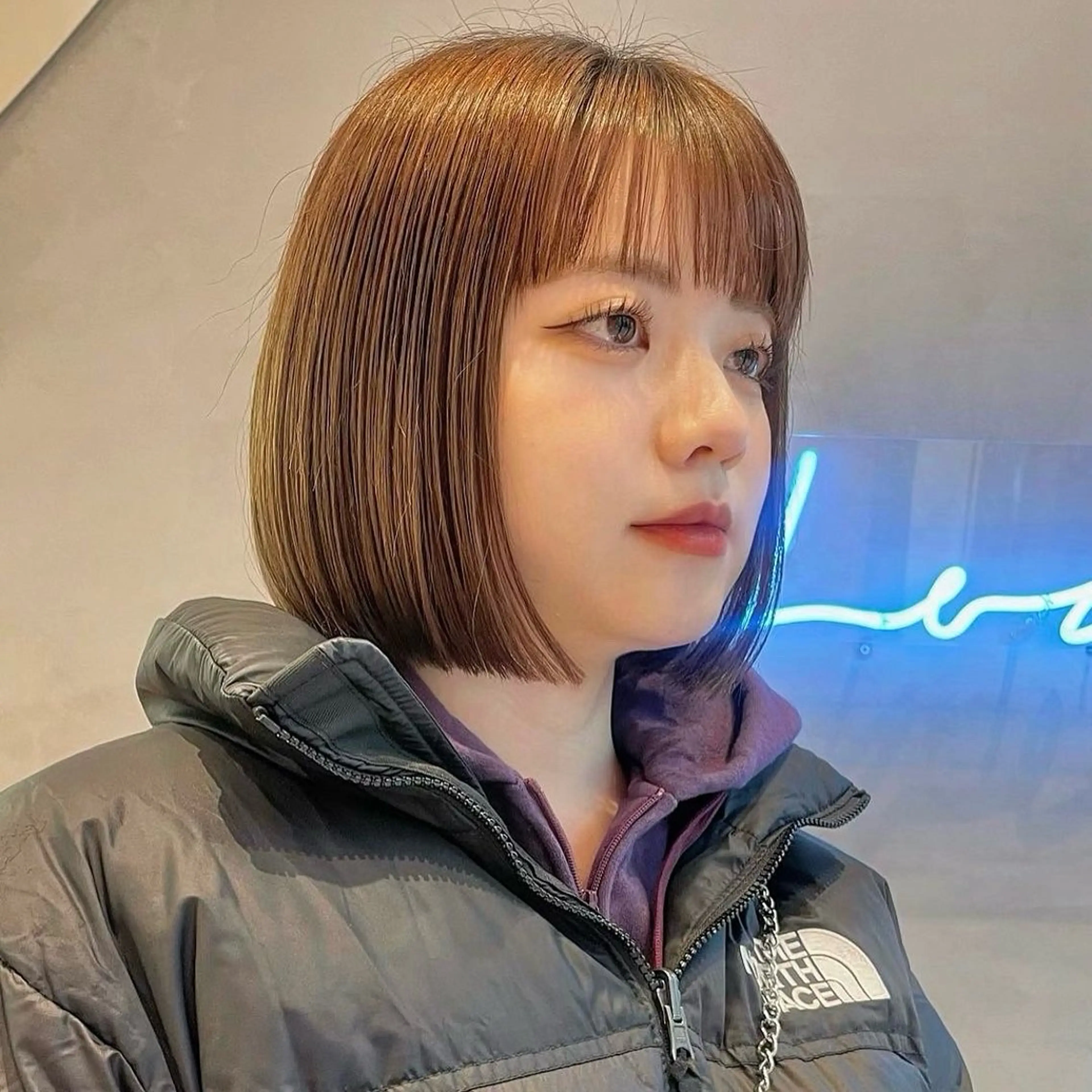 ショート Misaki /ボブ/縮毛矯正のヘアスタイル