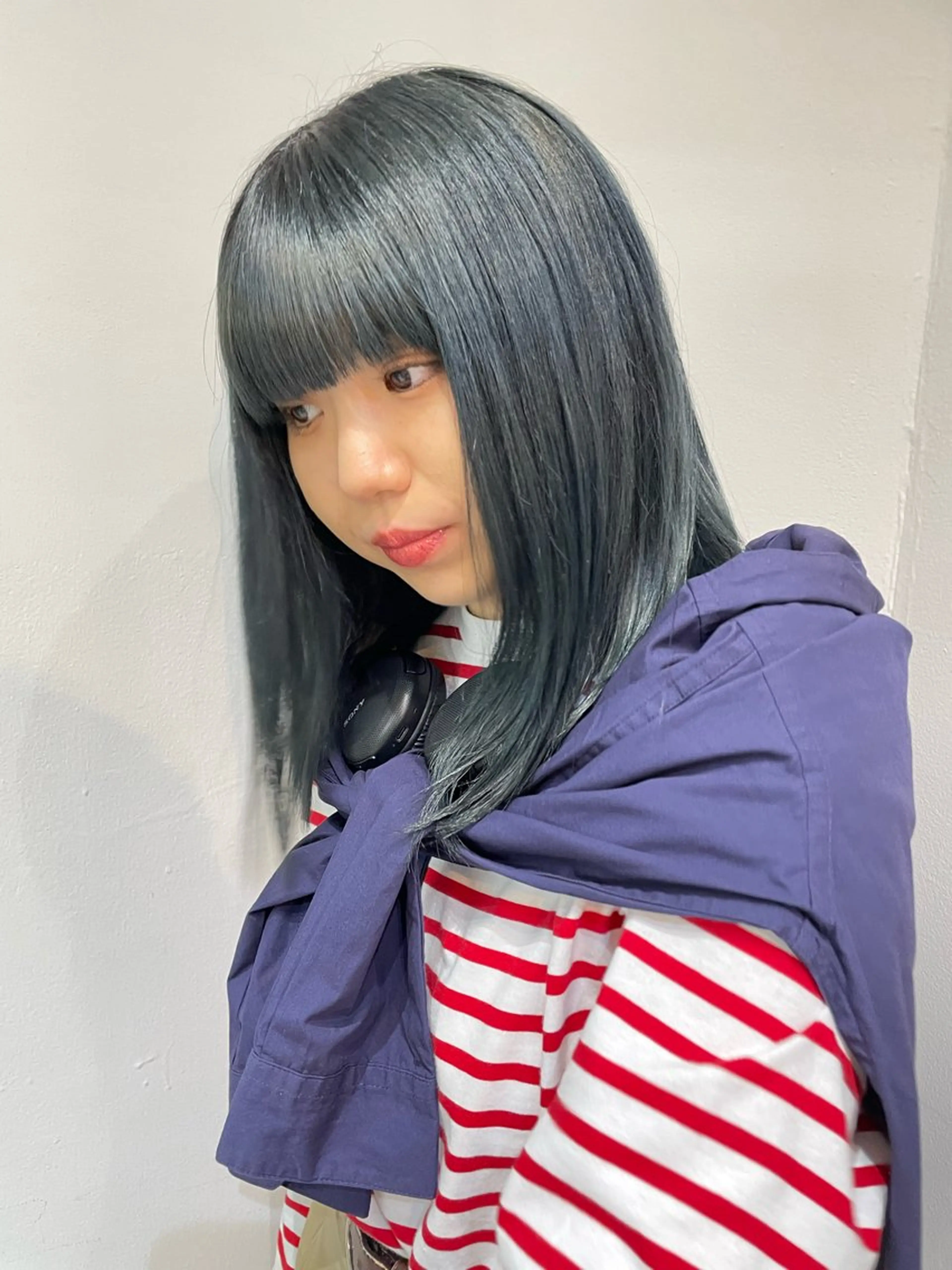 セミロング パーマ VIE表参道所属・艶感カラー/縮毛 矯正/りょお🫧のヘアスタイル